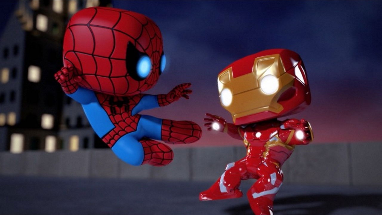 Marvel Funko Shorts Background