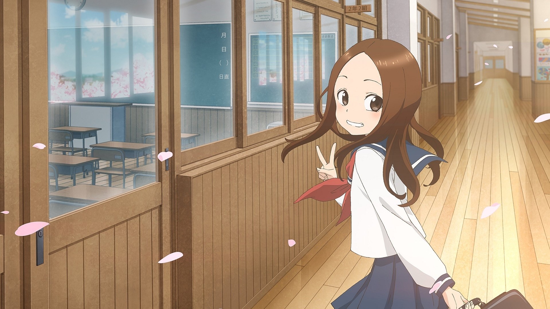 Teasing Master Takagi-san Background