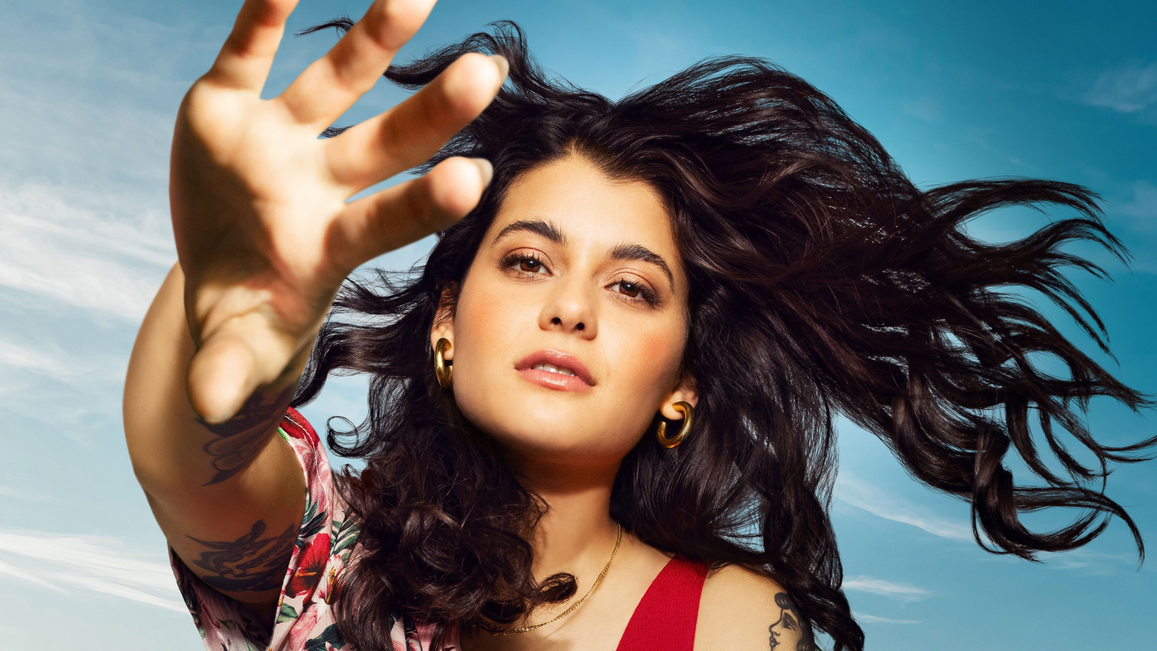 Single Drunk Female Background