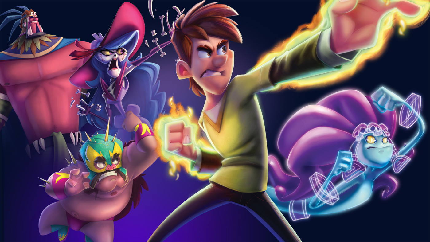 La liga de los 5 Background