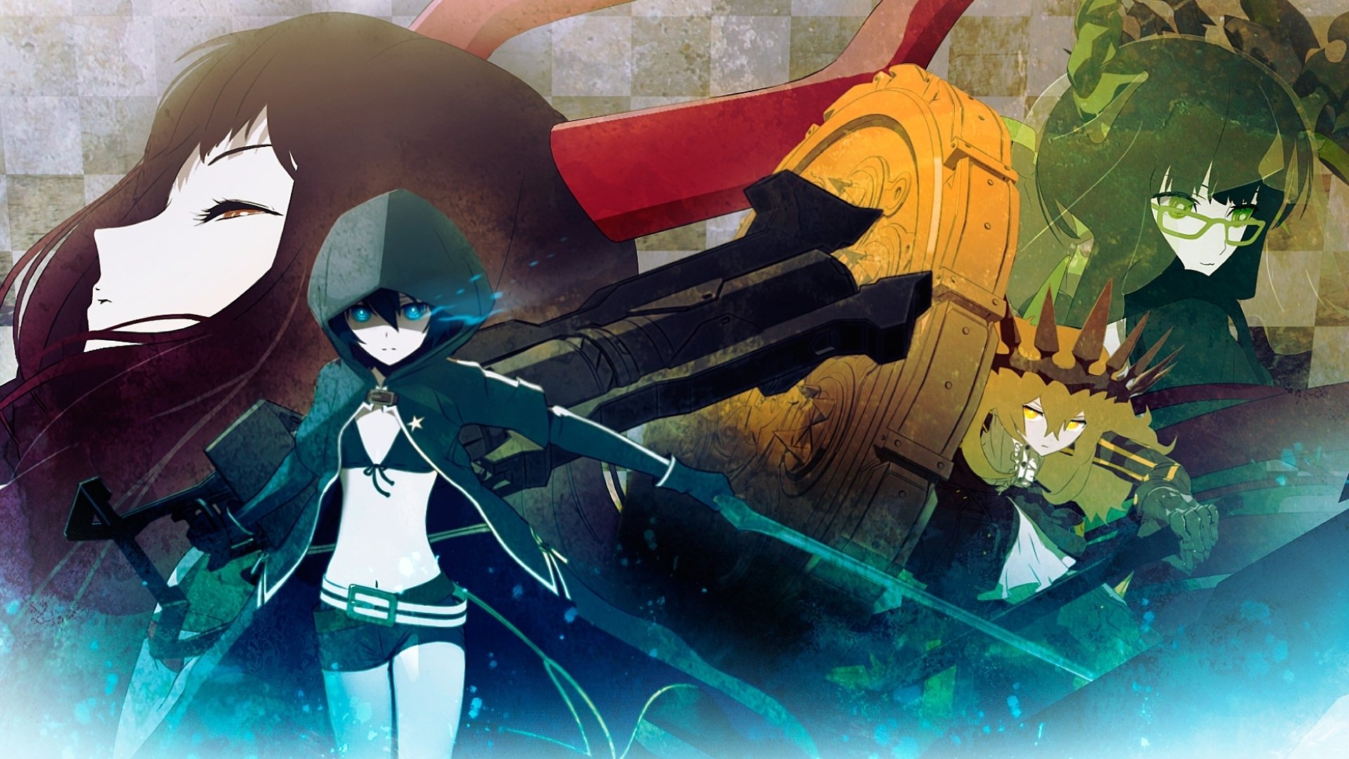 Black Rock Shooter Background