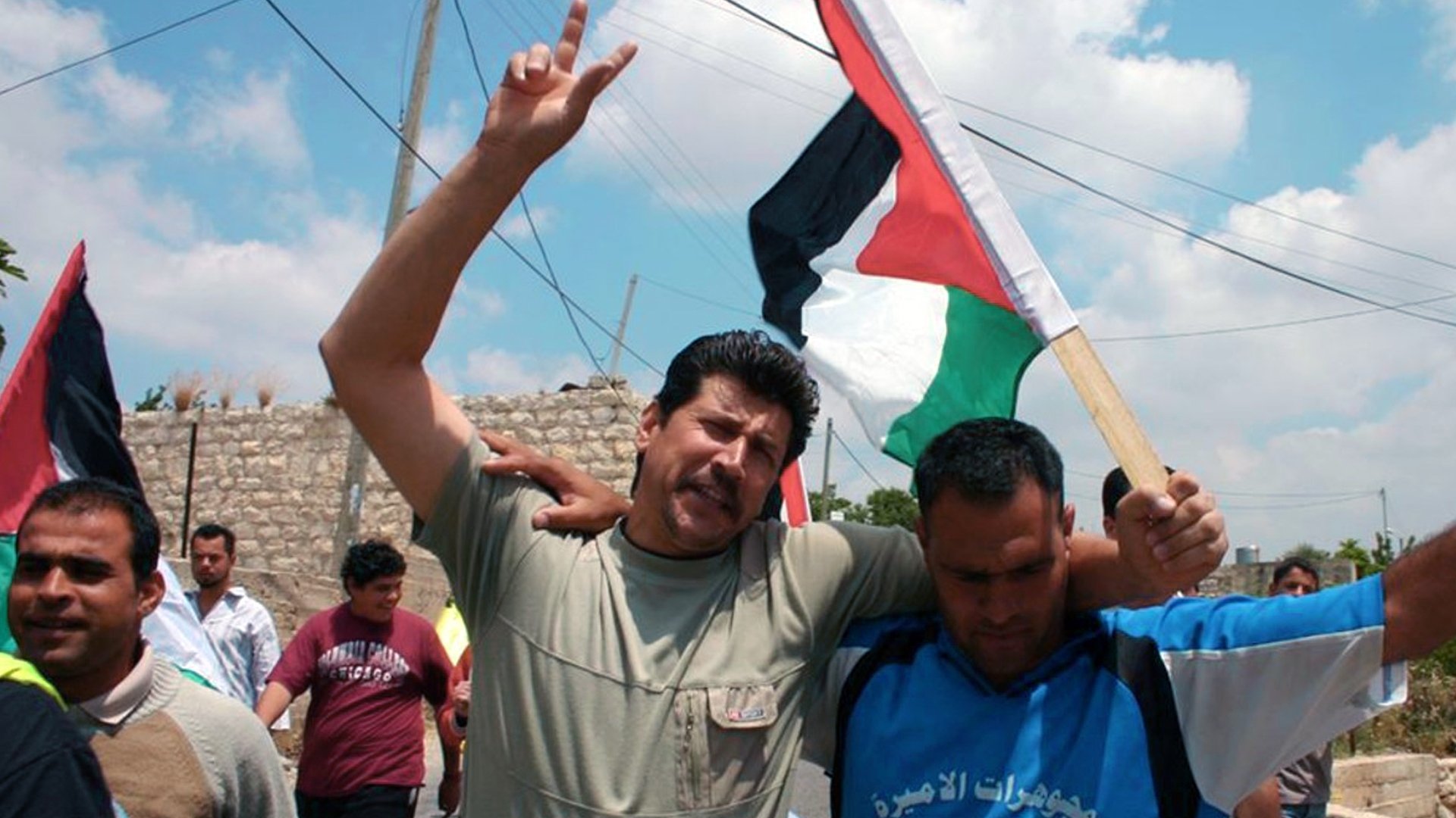 5 Broken Cameras Background