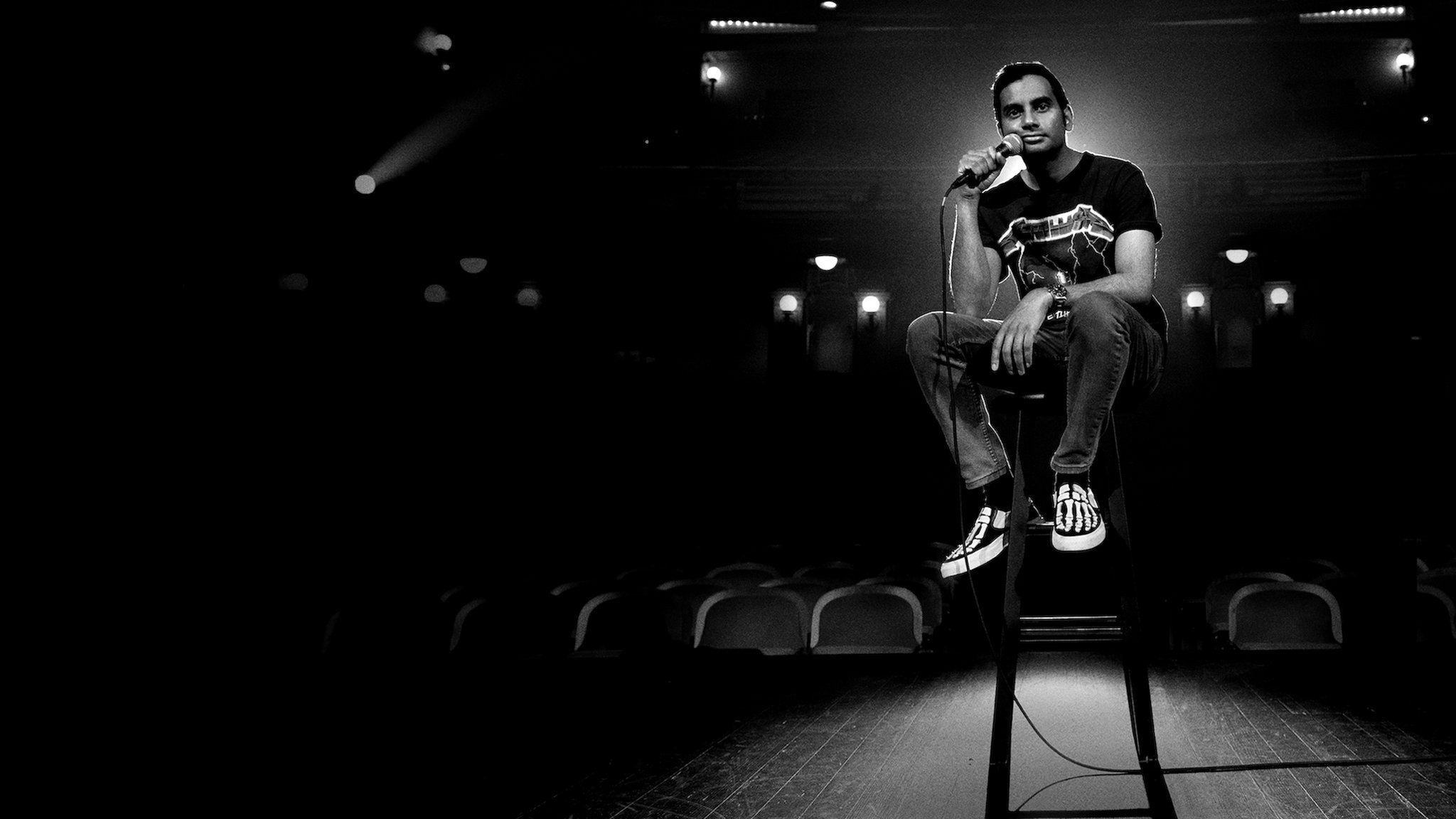 Aziz Ansari: Right Now Background