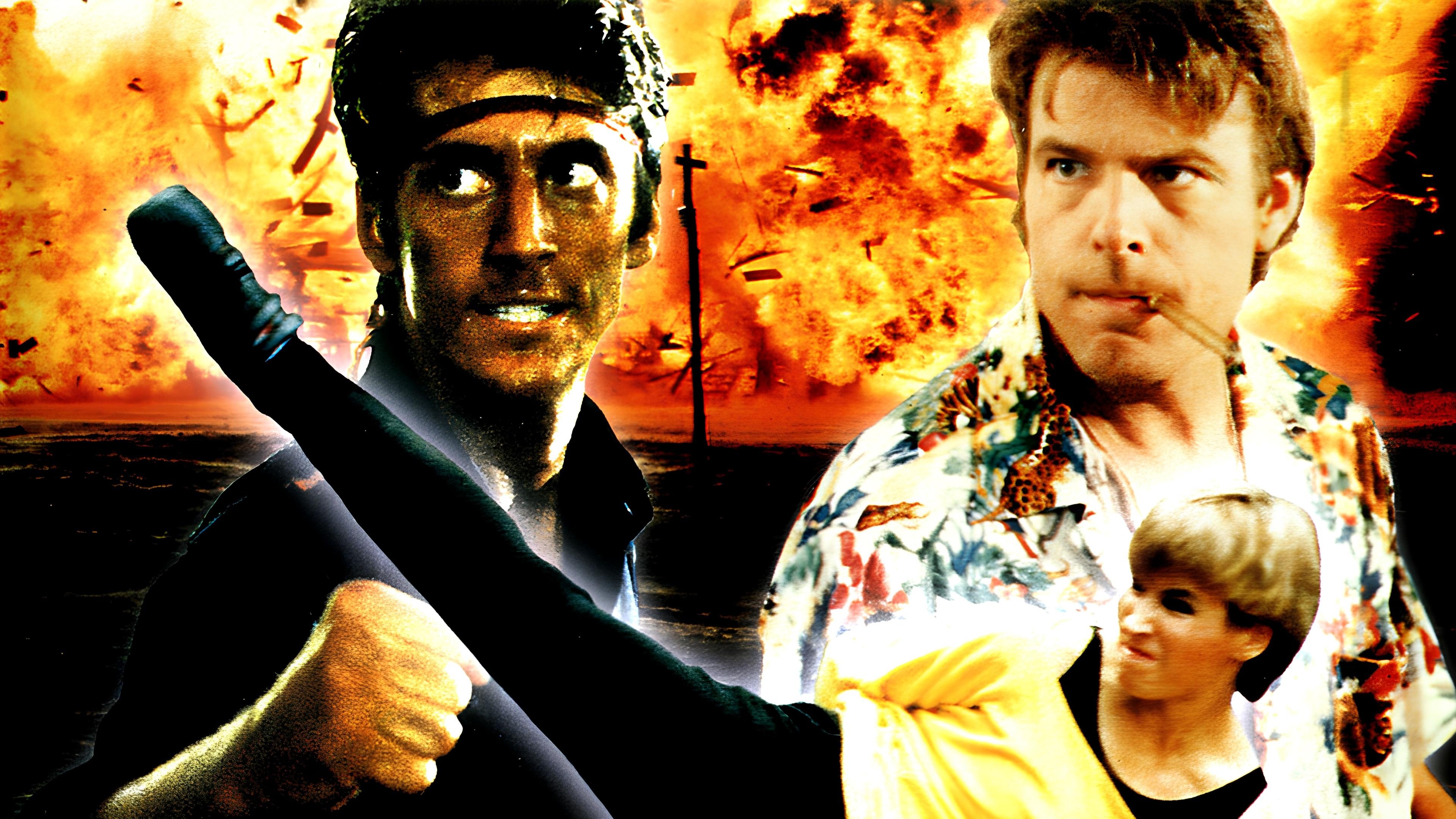 No Retreat, No Surrender 2: Raging Thunder Background