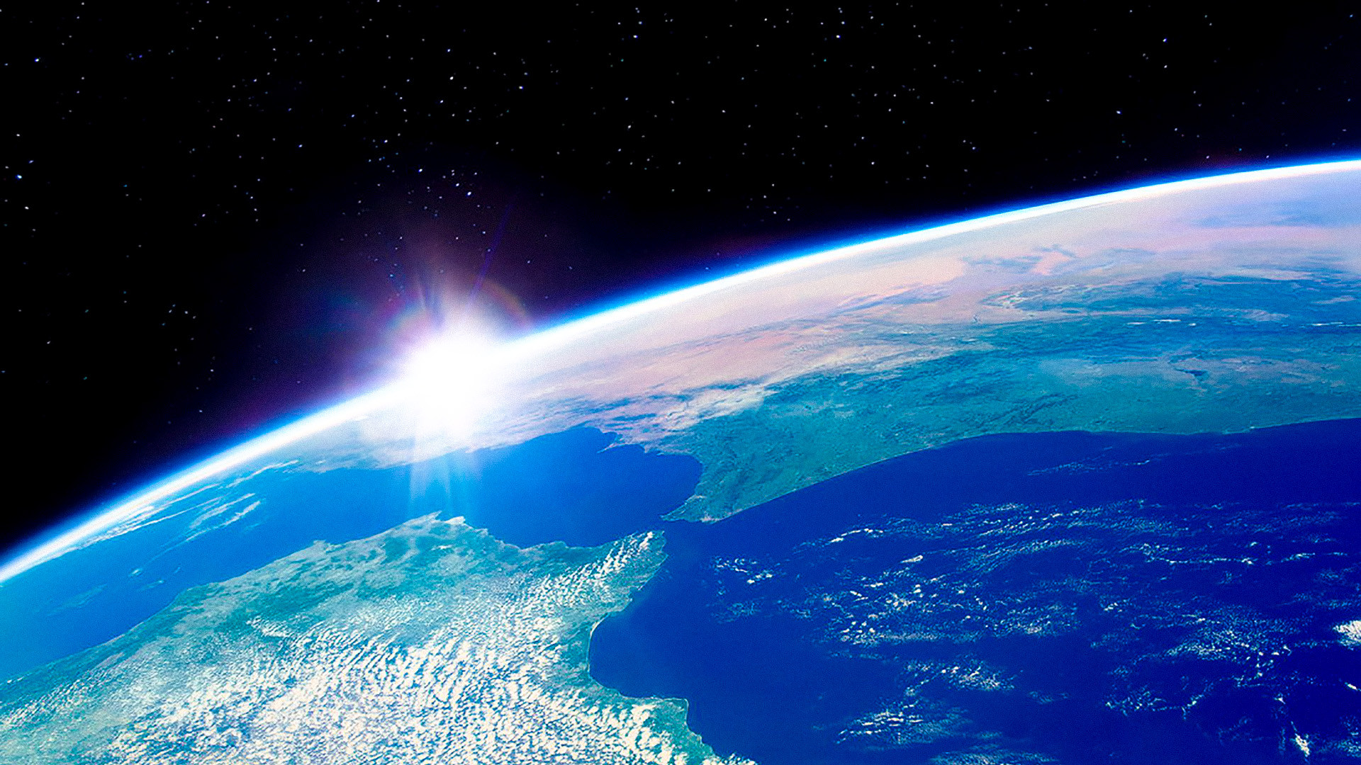 A Beautiful Planet Background