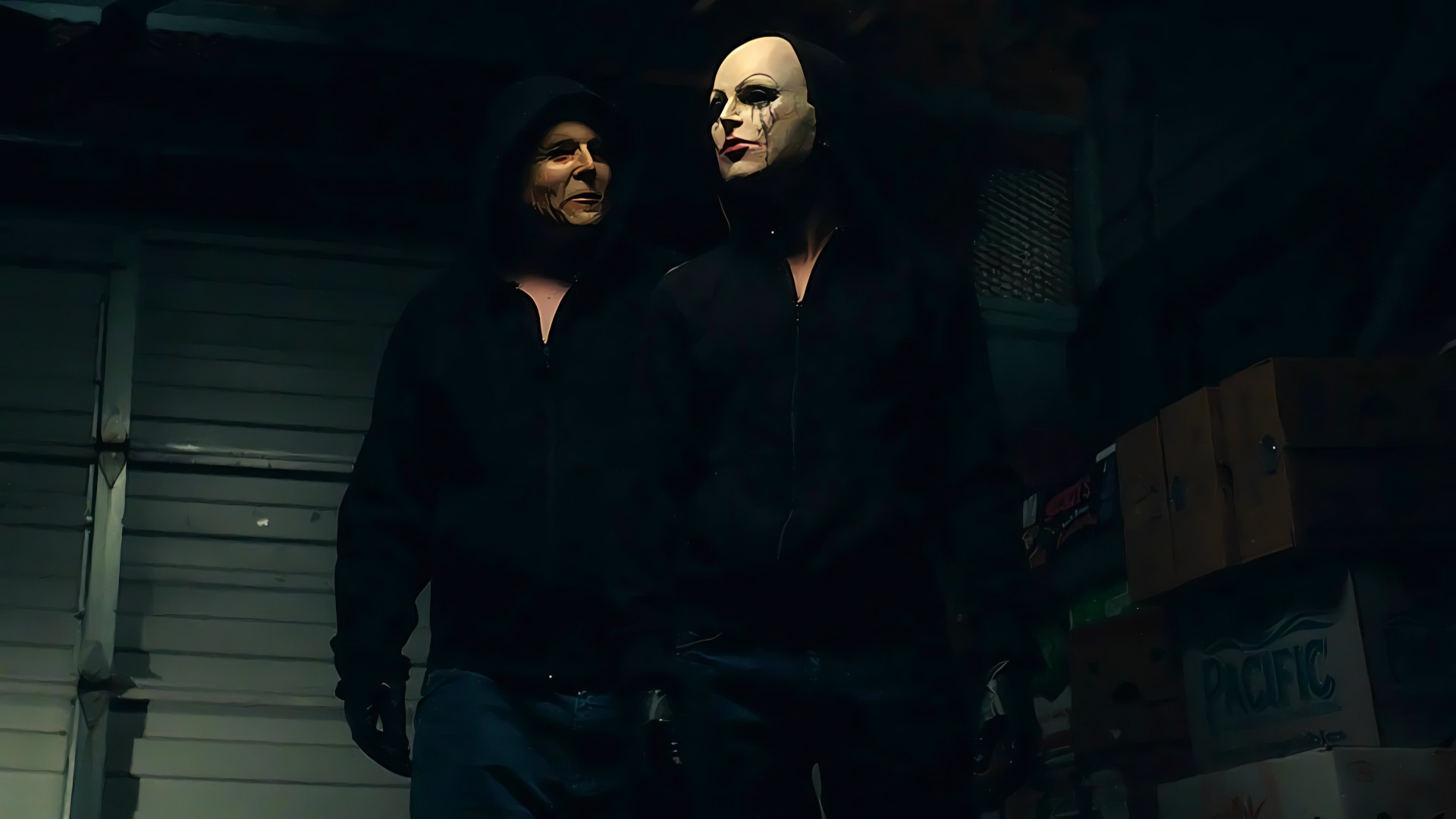 The Girl in the Photographs Background