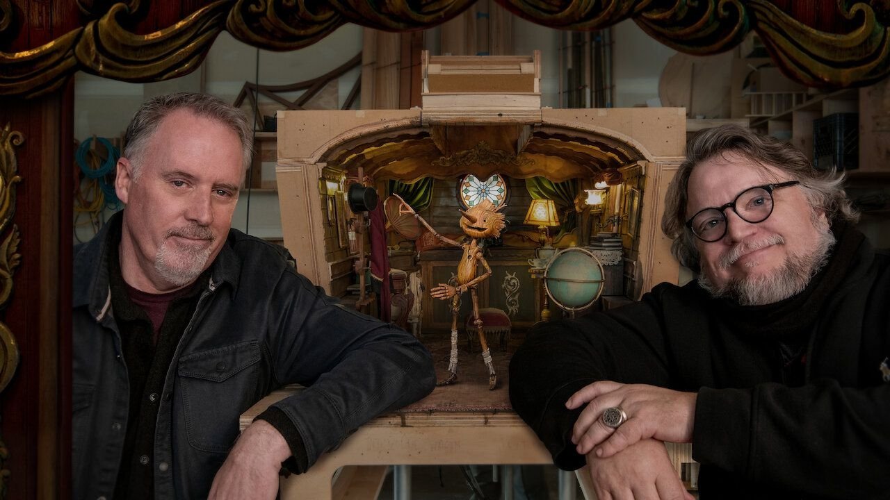 Guillermo del Toro's Pinocchio: Handcarved Cinema Background