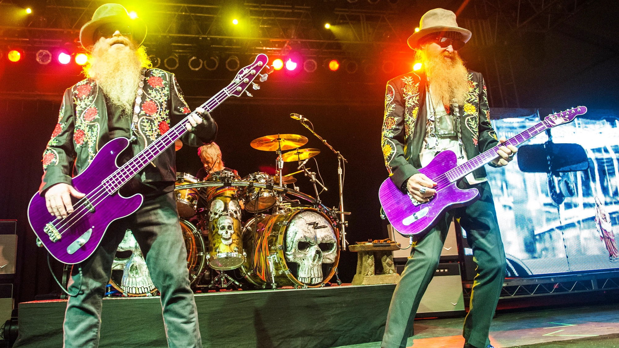 ZZ Top: Live at Bonnaroo 2013 Background