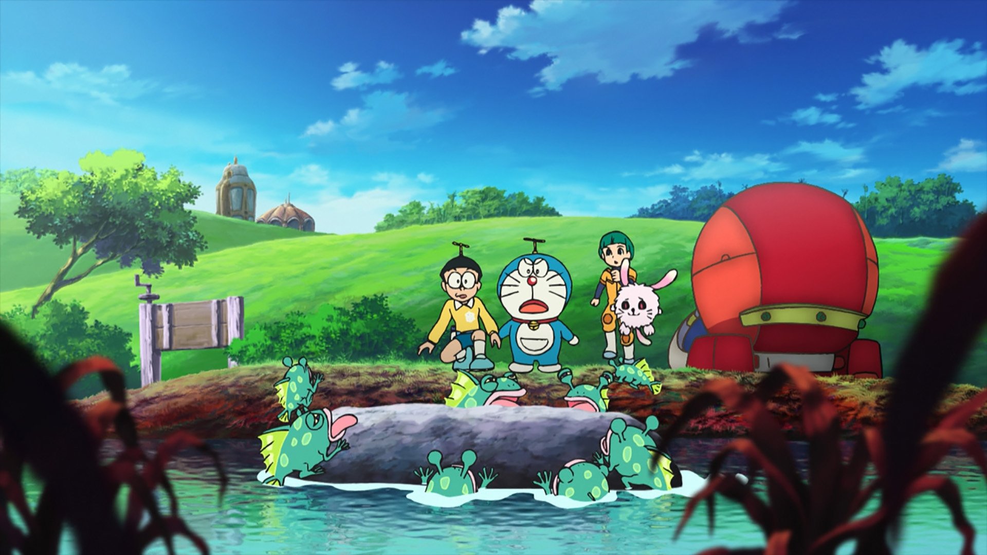 Doraemon: The New Record of Nobita's Spaceblazer Background