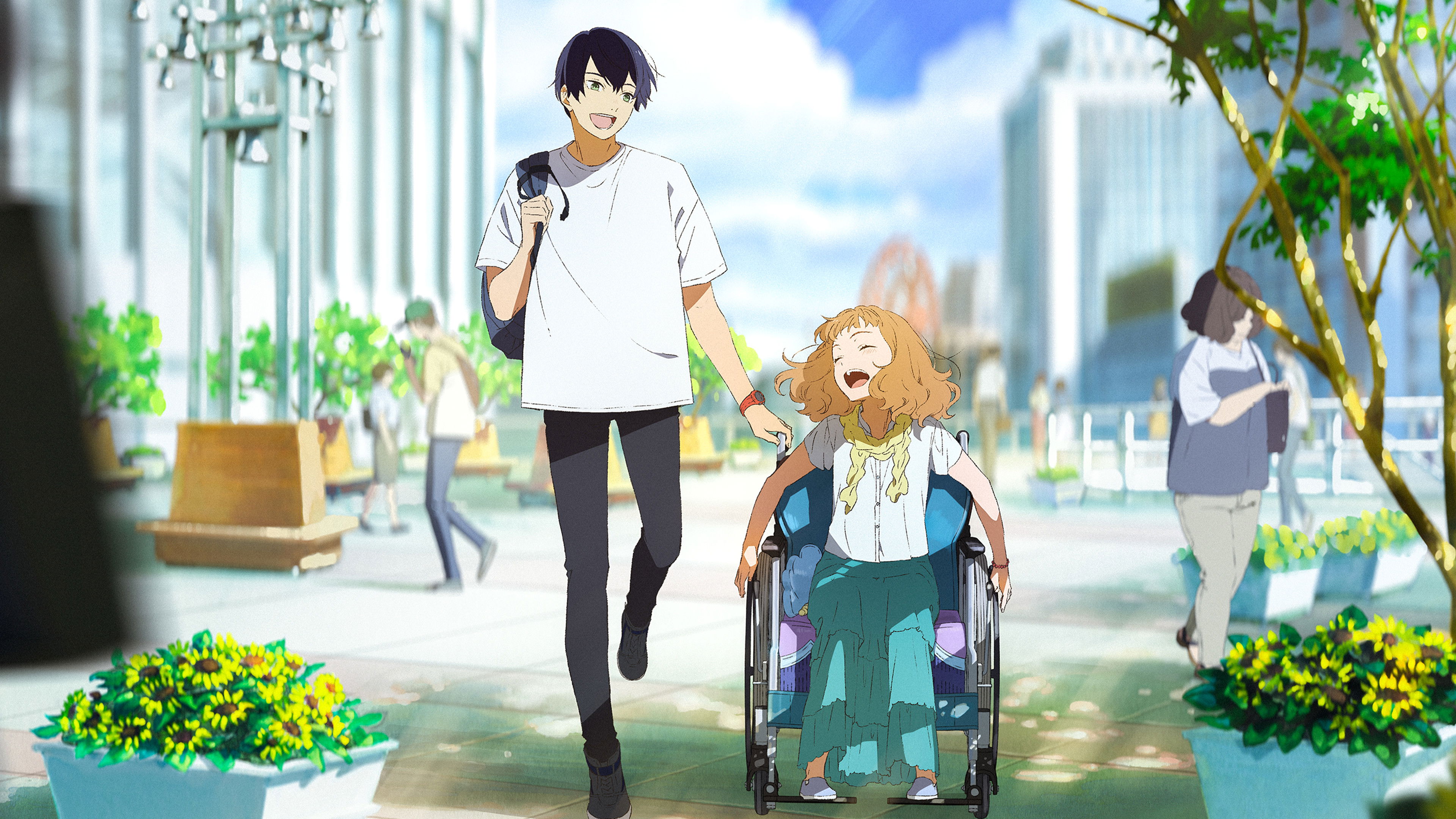 Josee, the Tiger and the Fish Background