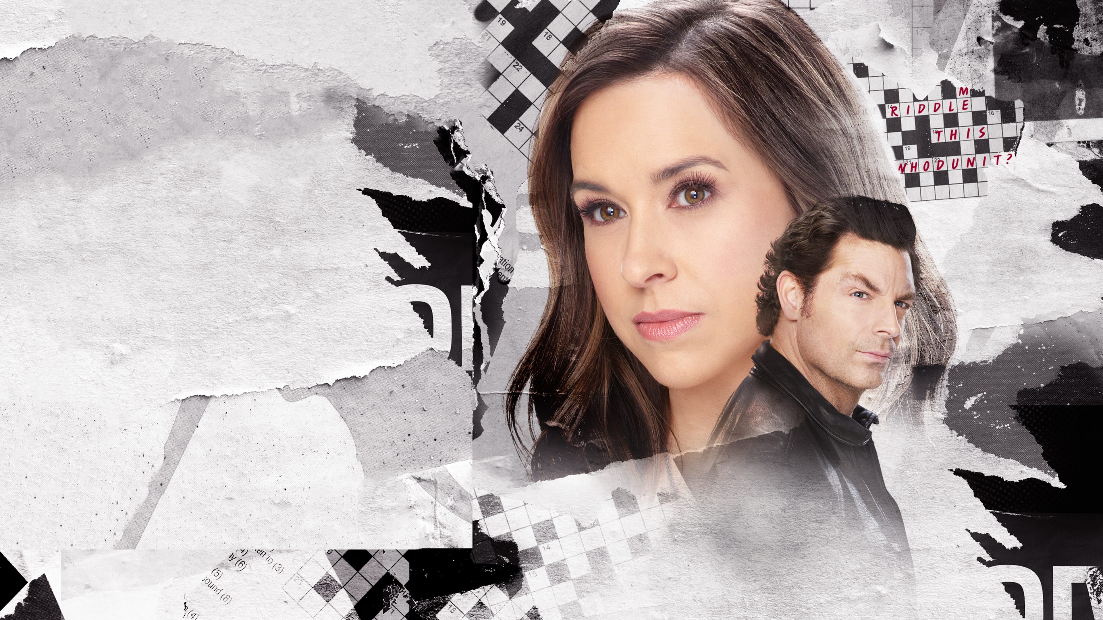 Crossword Mysteries: Riddle Me Dead Background