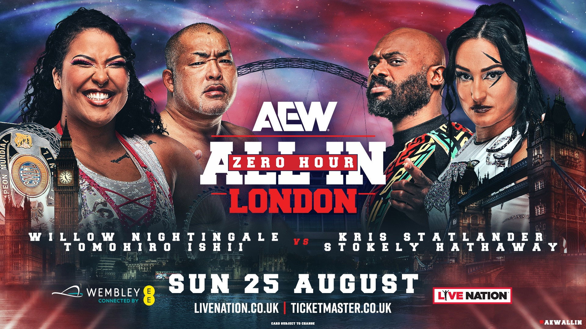 AEW All In 2024: London - Zero Hour Background