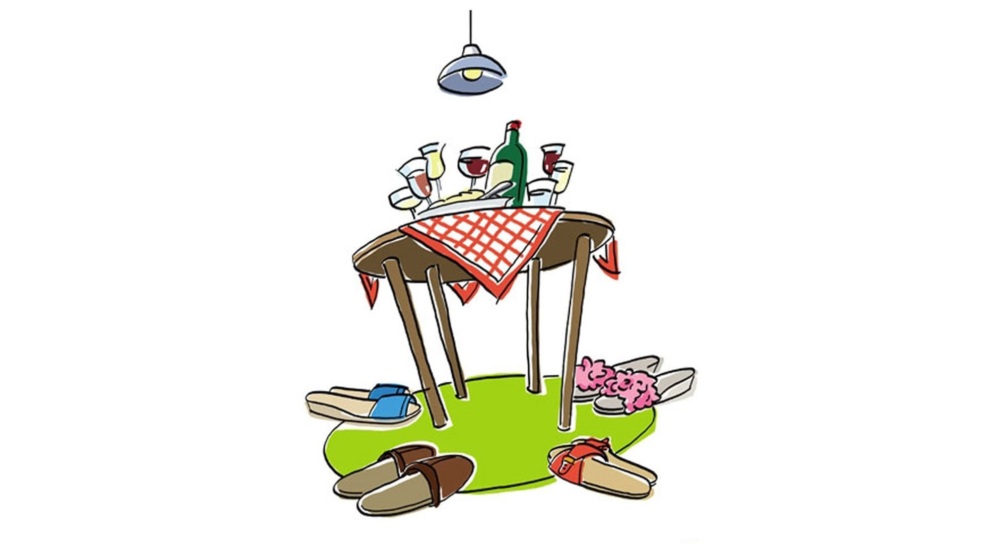 Mid-August Lunch Background