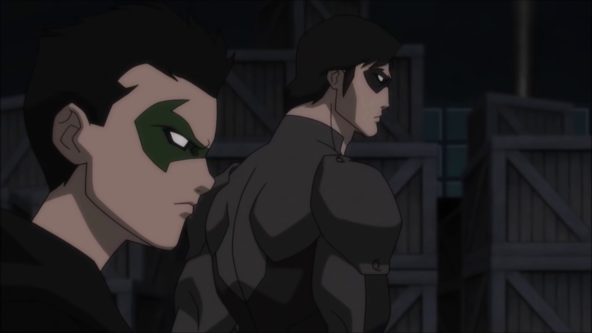 Nightwing and Robin Background