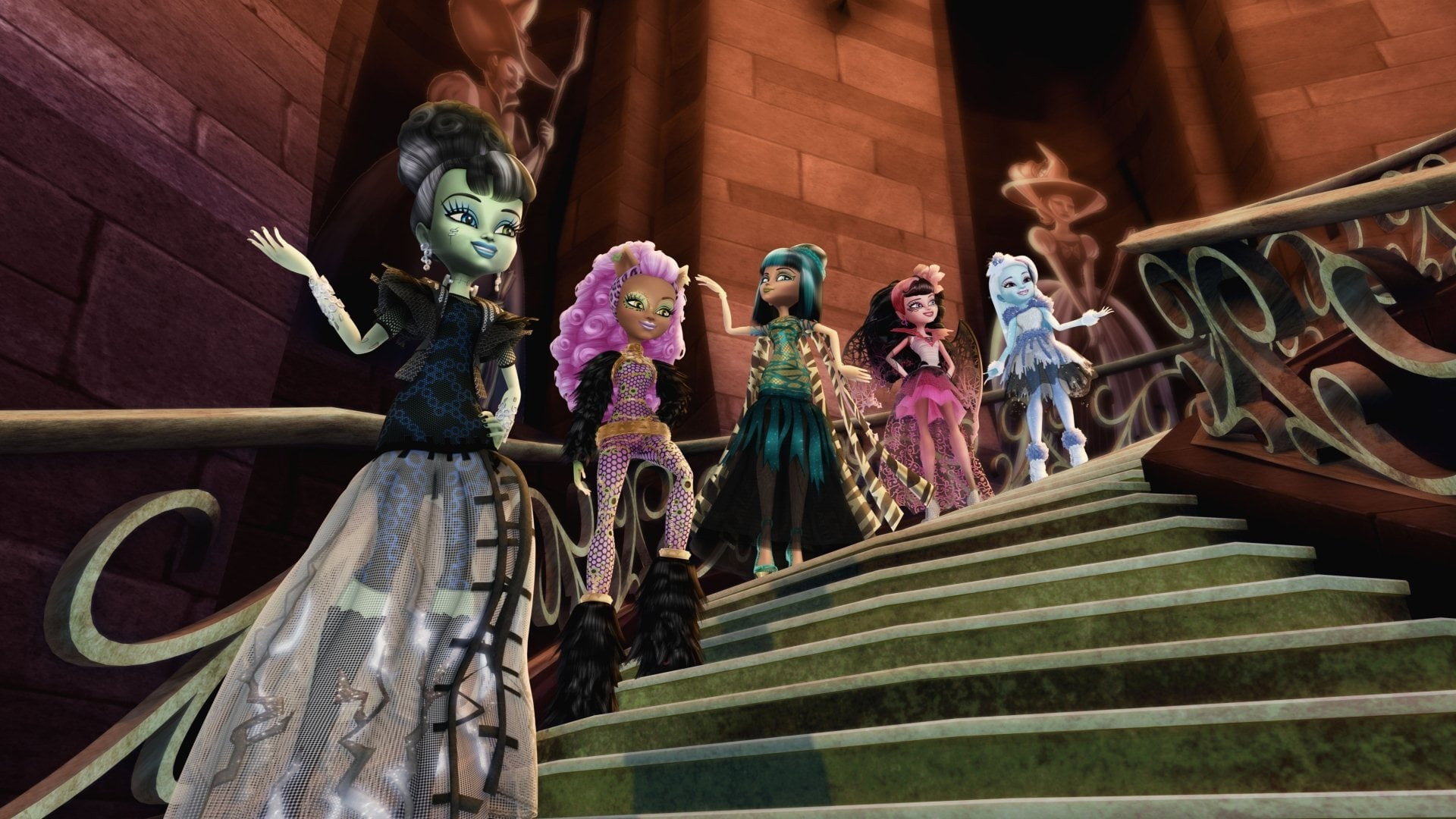 Monster High: Ghouls Rule Background