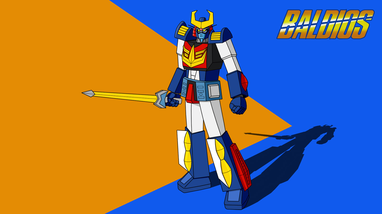 Space Warrior Baldios Background