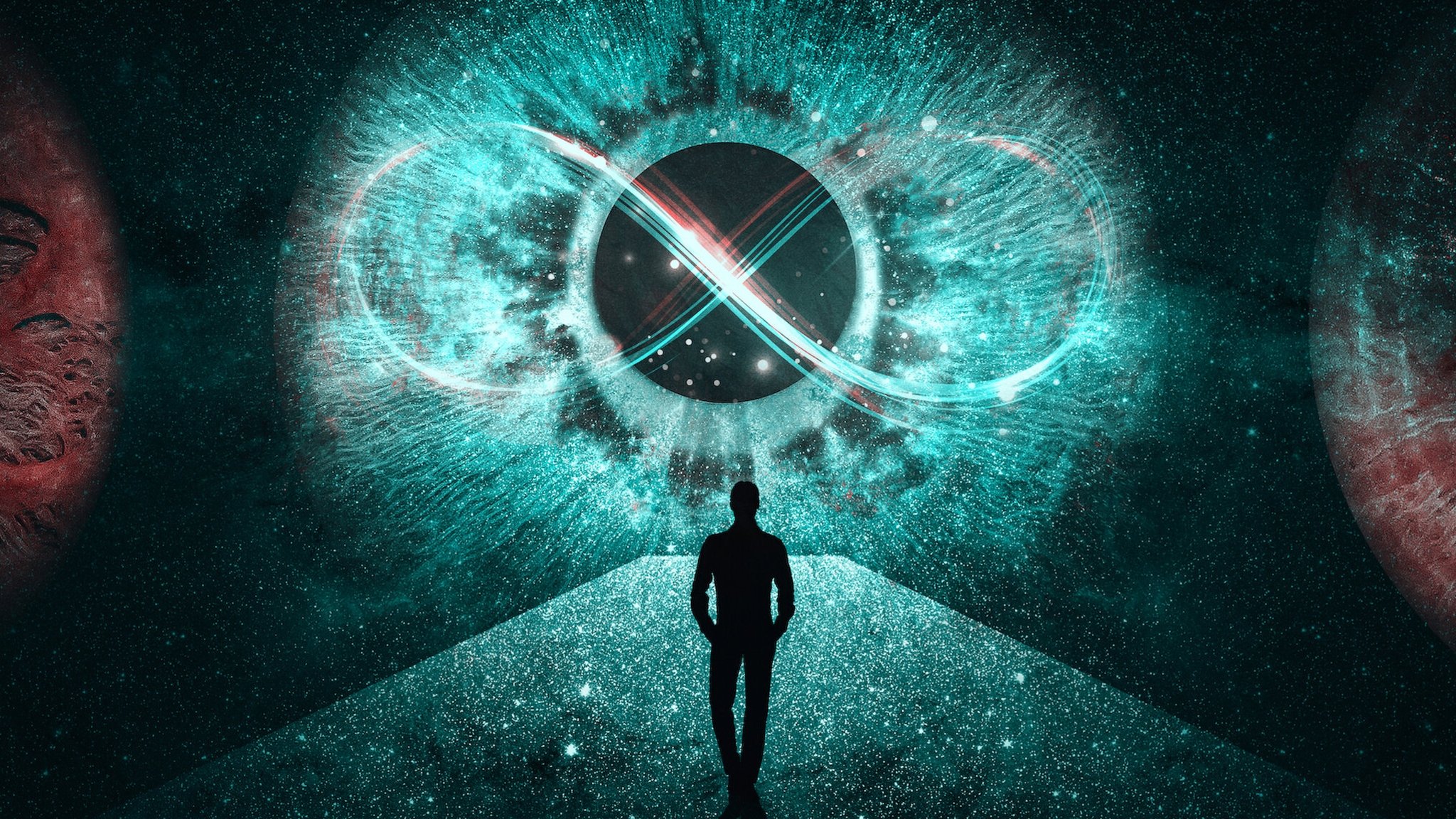 A Trip to Infinity Background