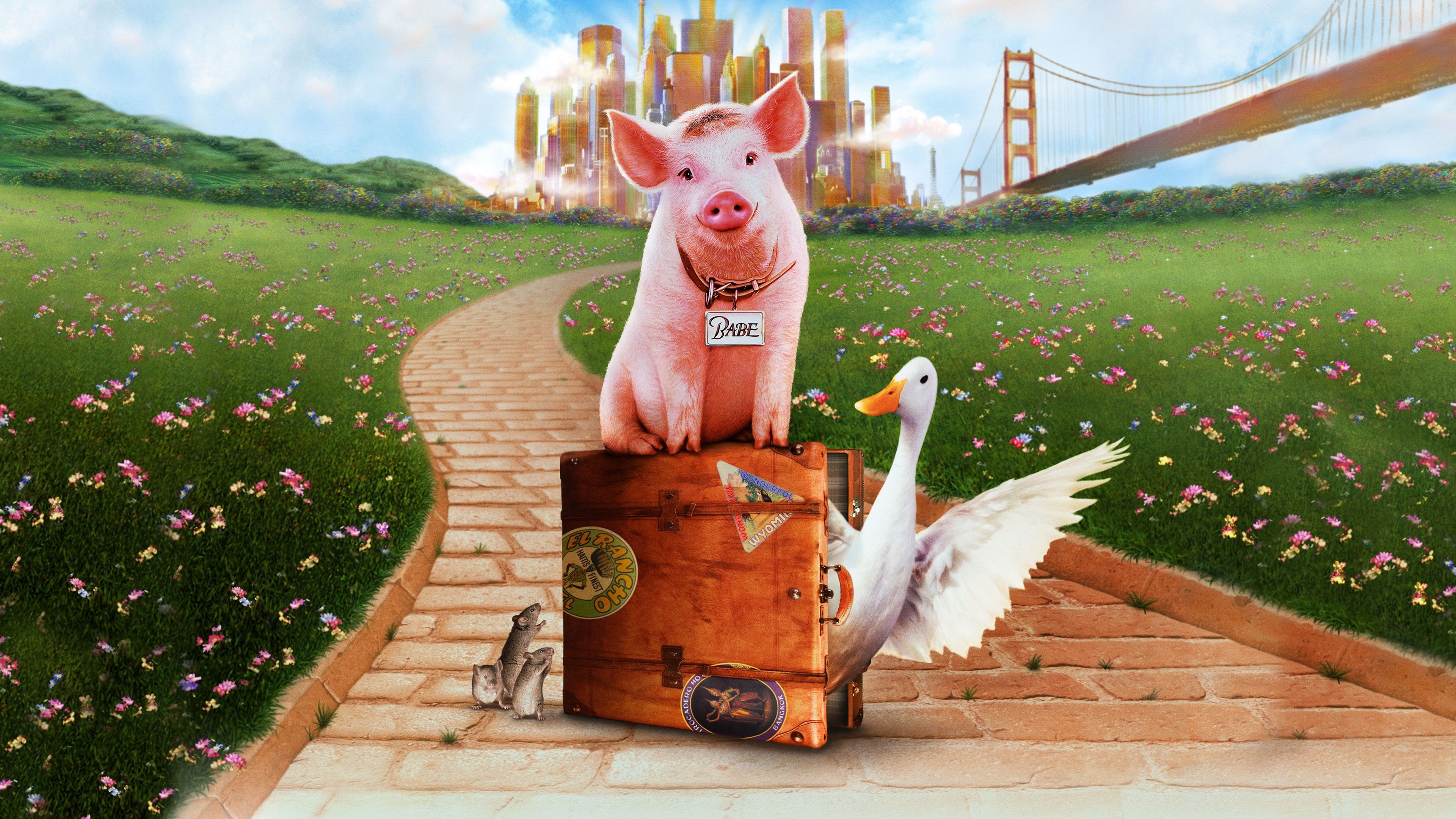 Babe: Pig in the City Background