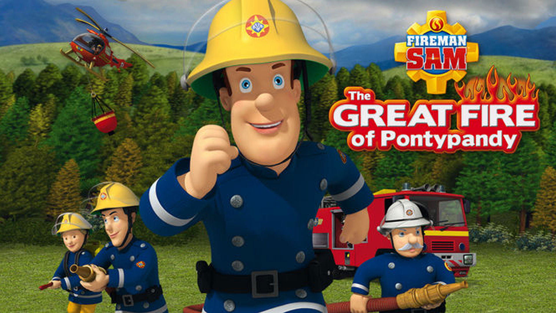 Fireman Sam: The Great Fire of Pontypandy Background