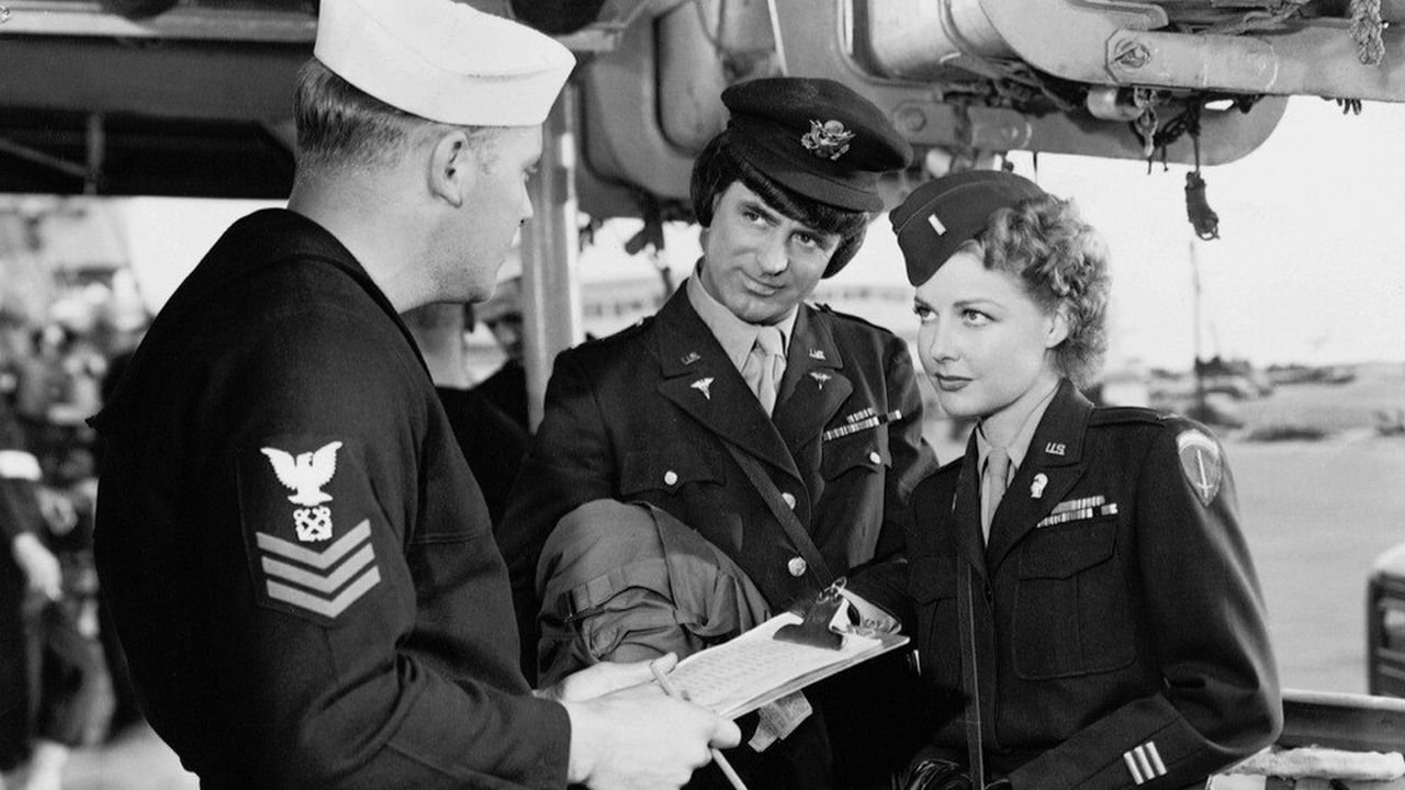 I Was a Male War Bride Background