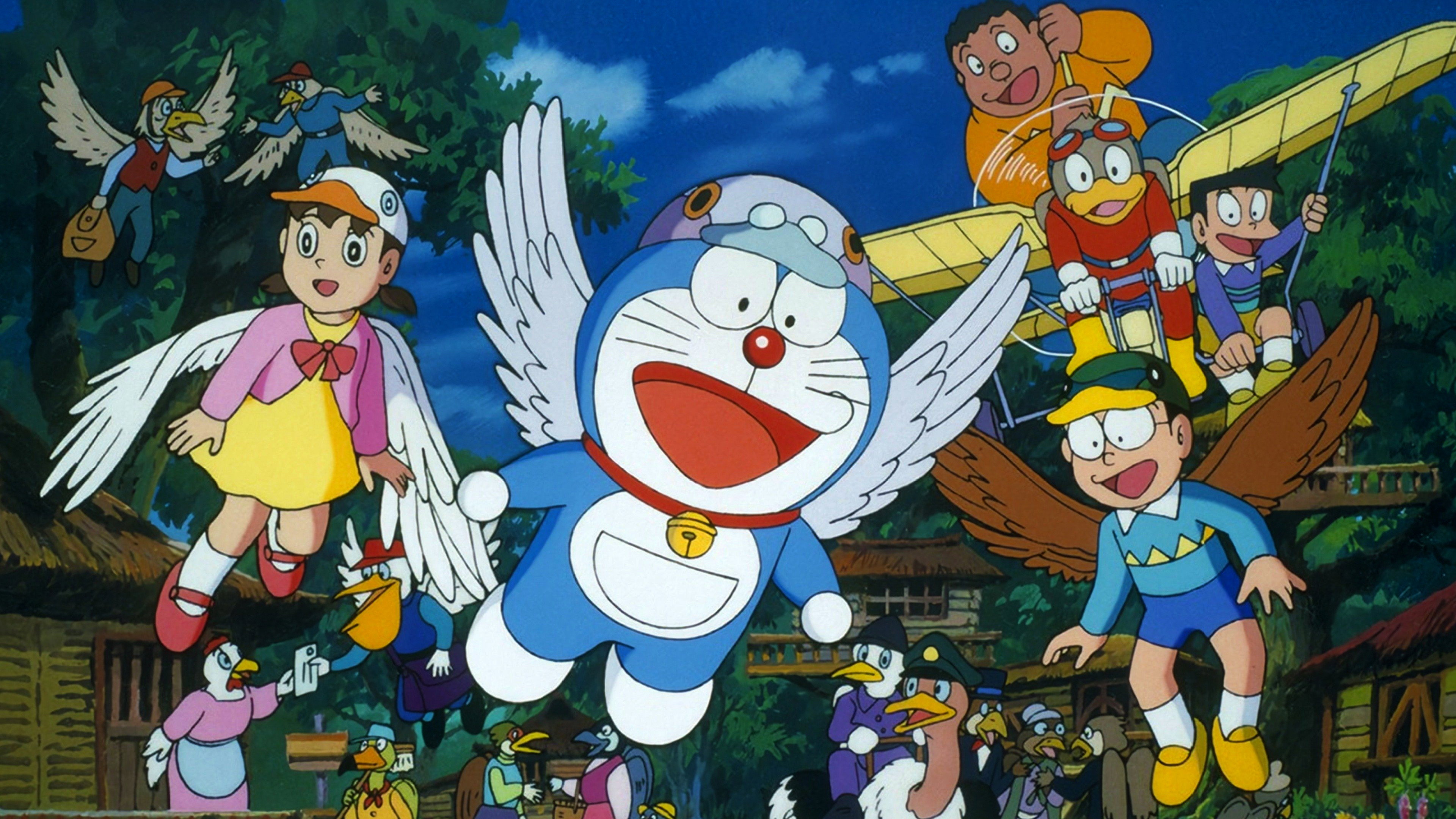 Doraemon: Nobita and the Winged Braves Background