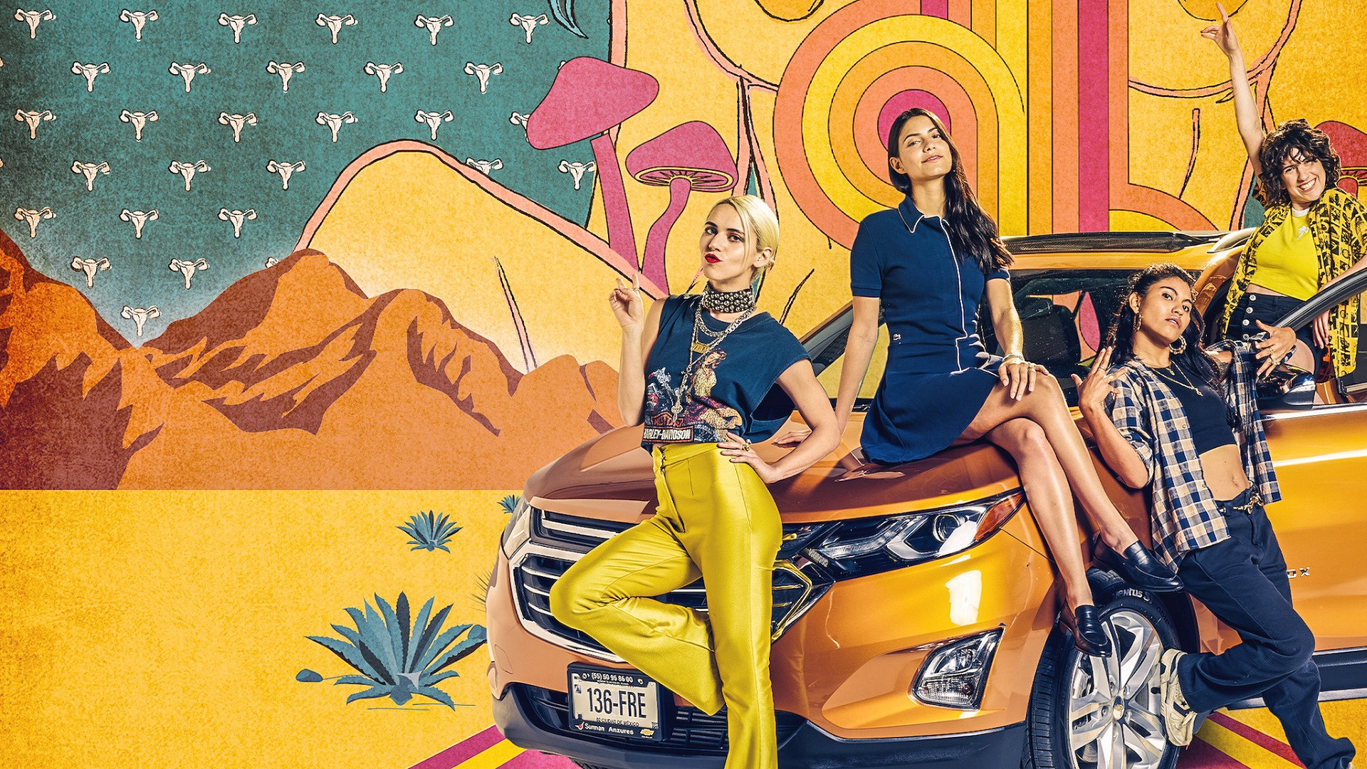 Desenfrenadas Background