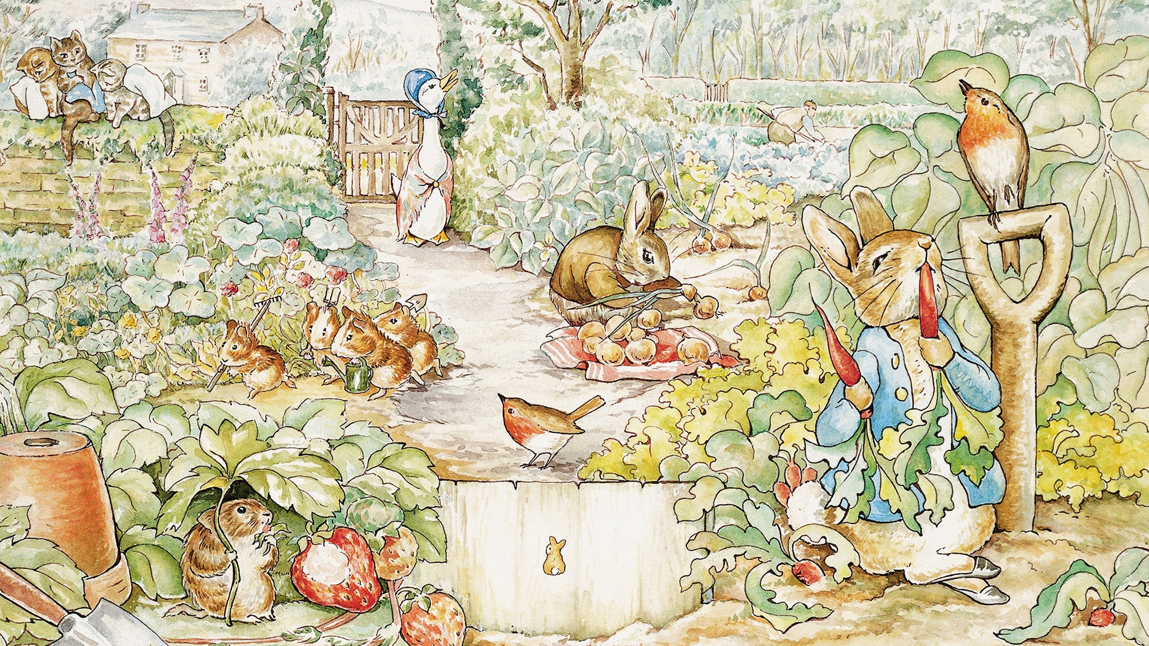 The World of Peter Rabbit and Friends Background