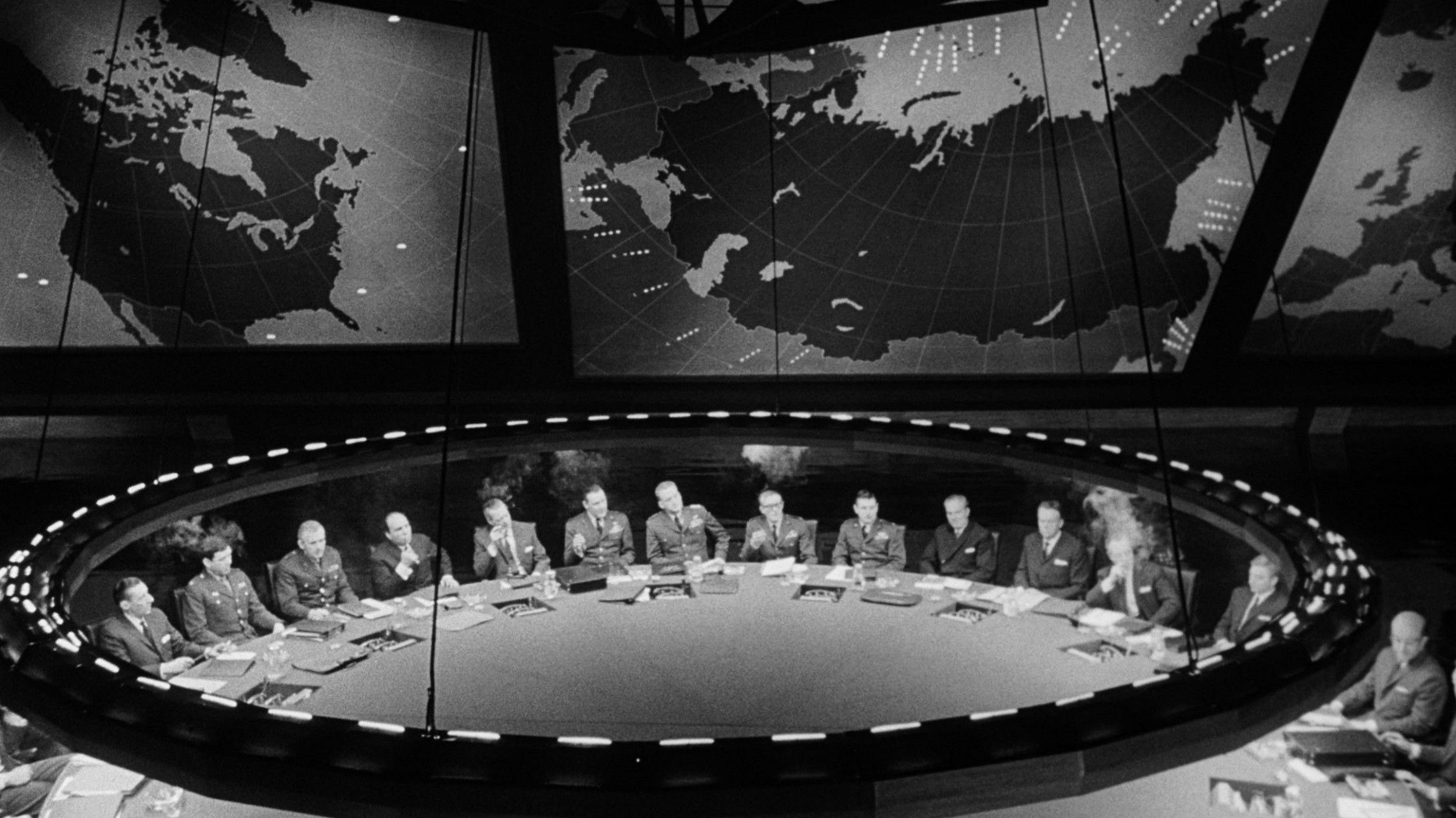 Dr. Strangelove or: How I Learned to Stop Worrying and Love the Bomb Background