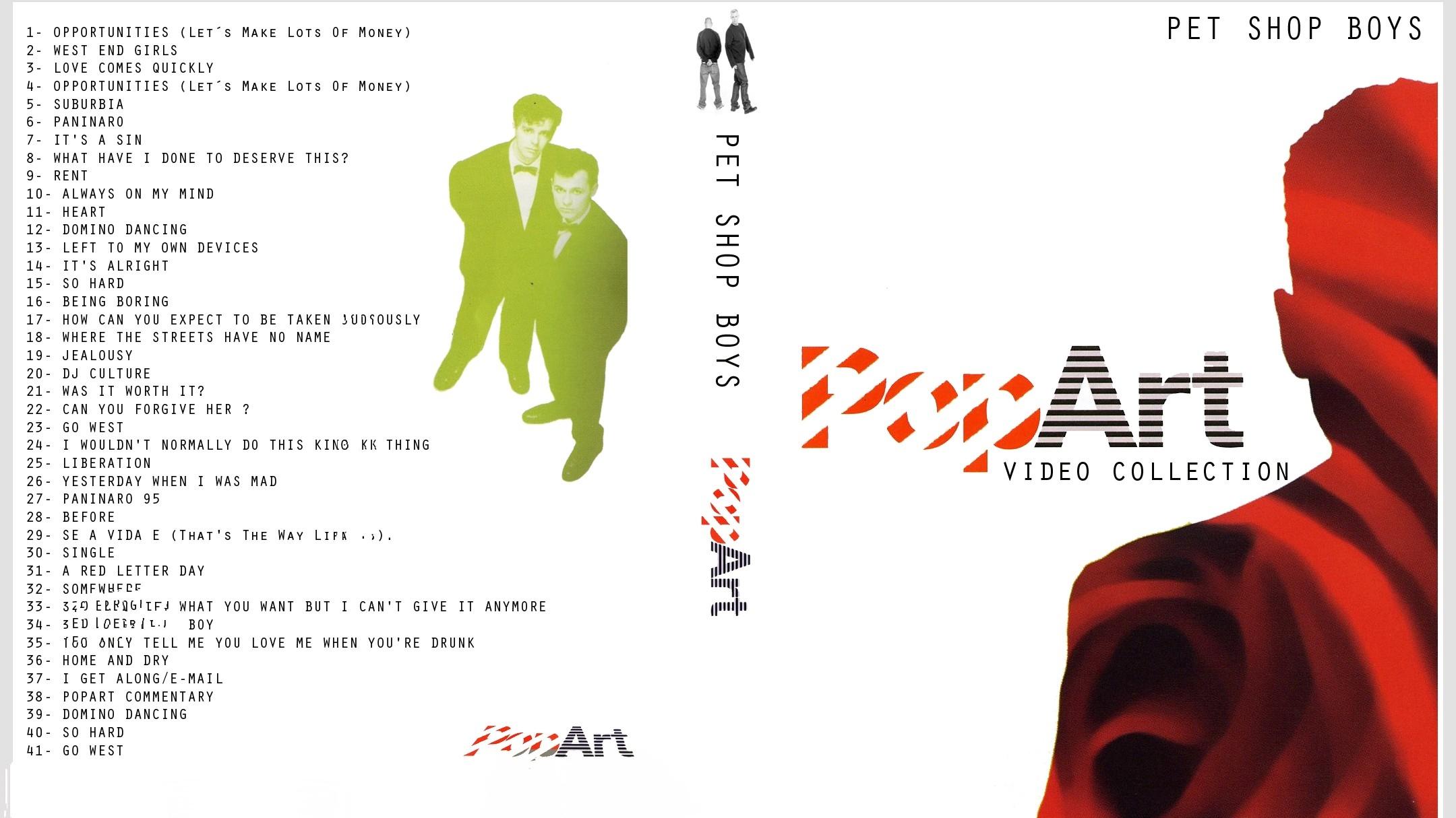Pet Shop Boys: Pop Art - The Videos Background