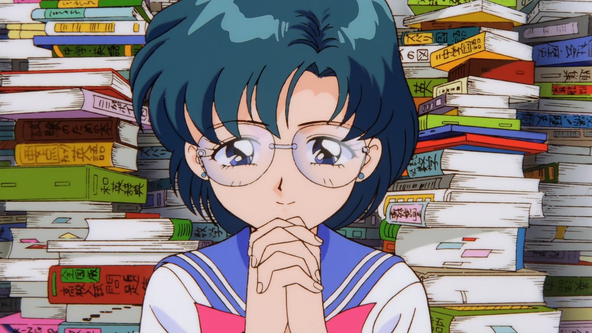 Sailor Moon SuperS Plus: Ami's First Love Background