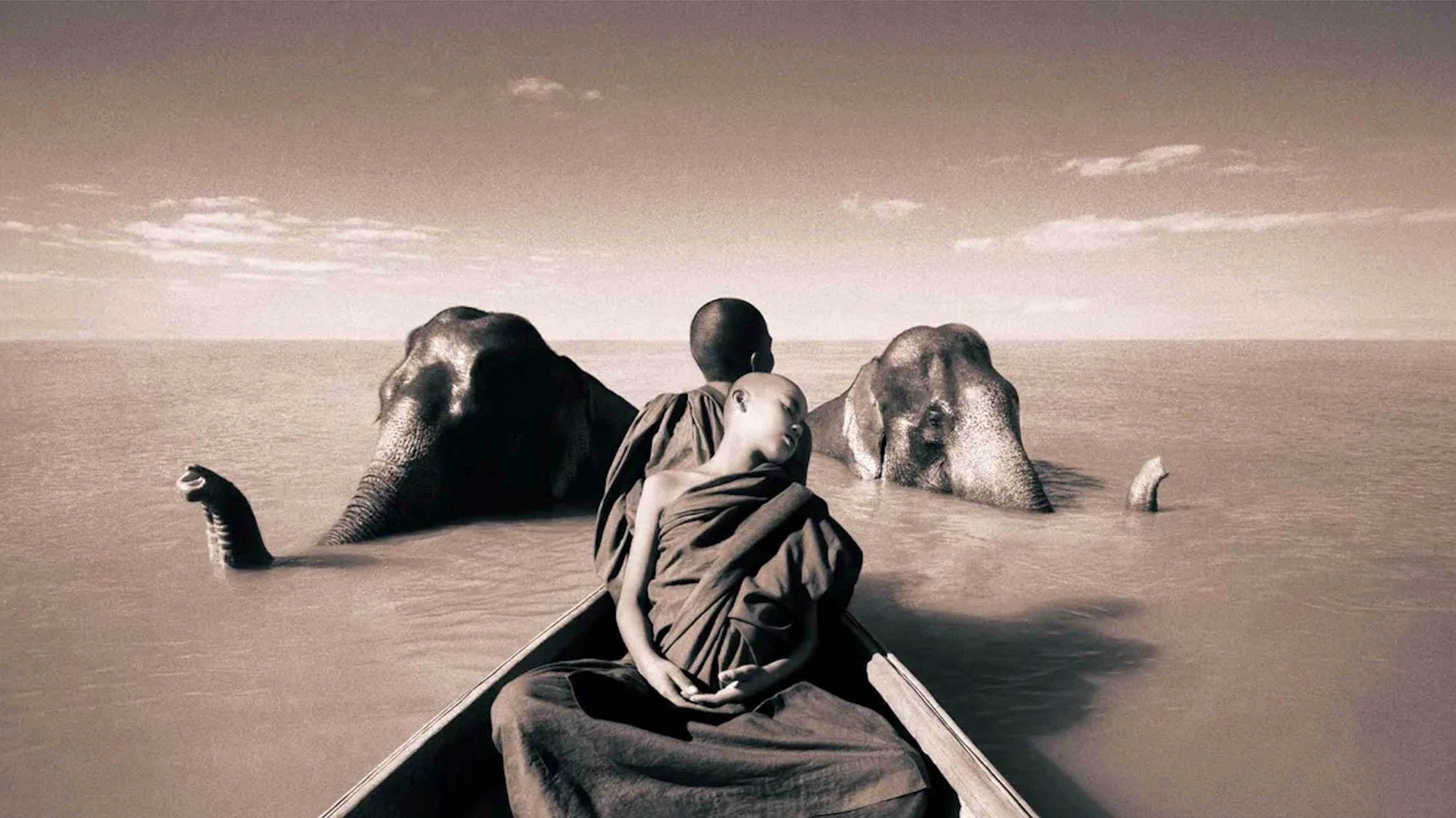 Ashes and Snow Background