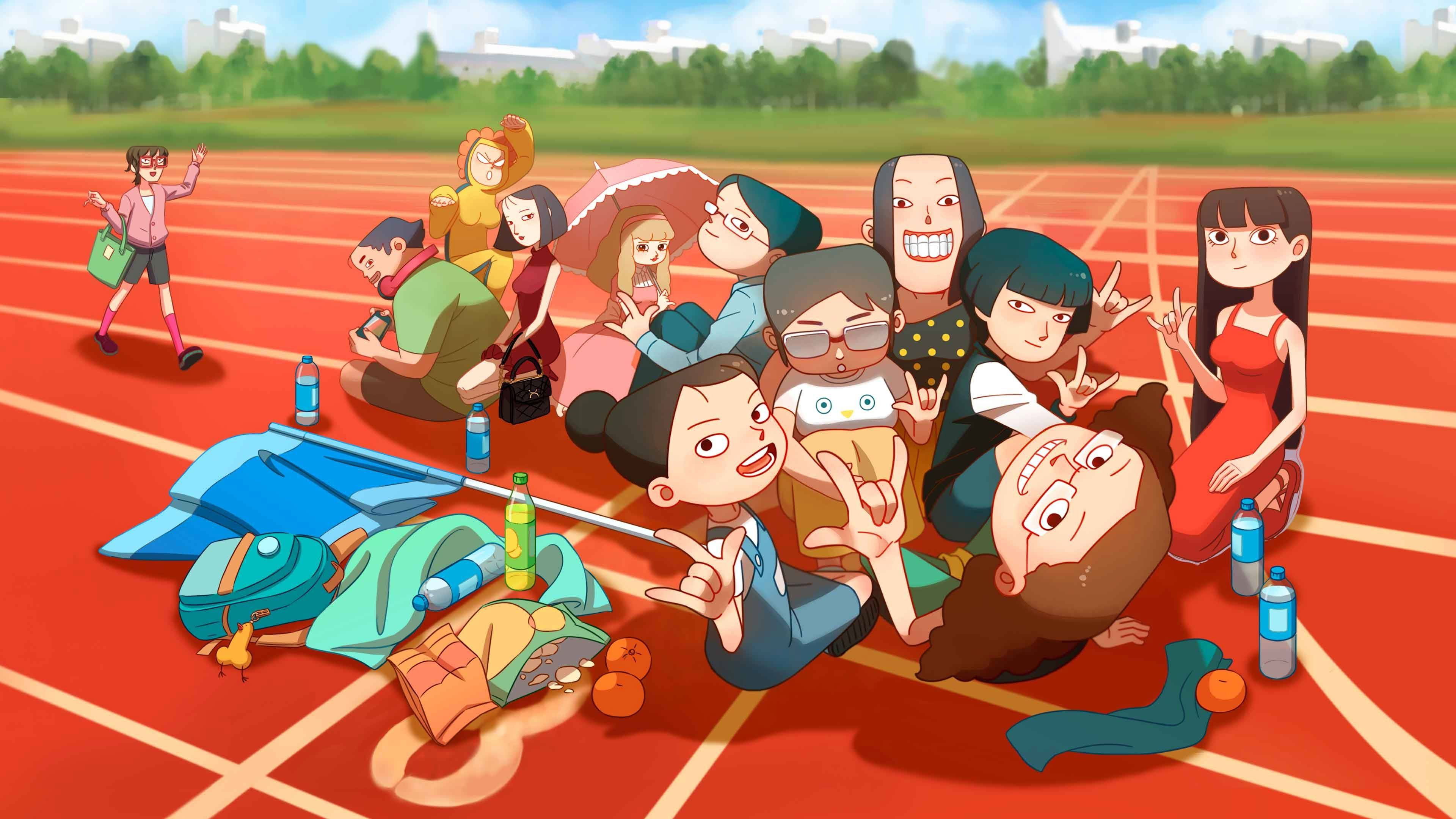 Girls Dorm Background