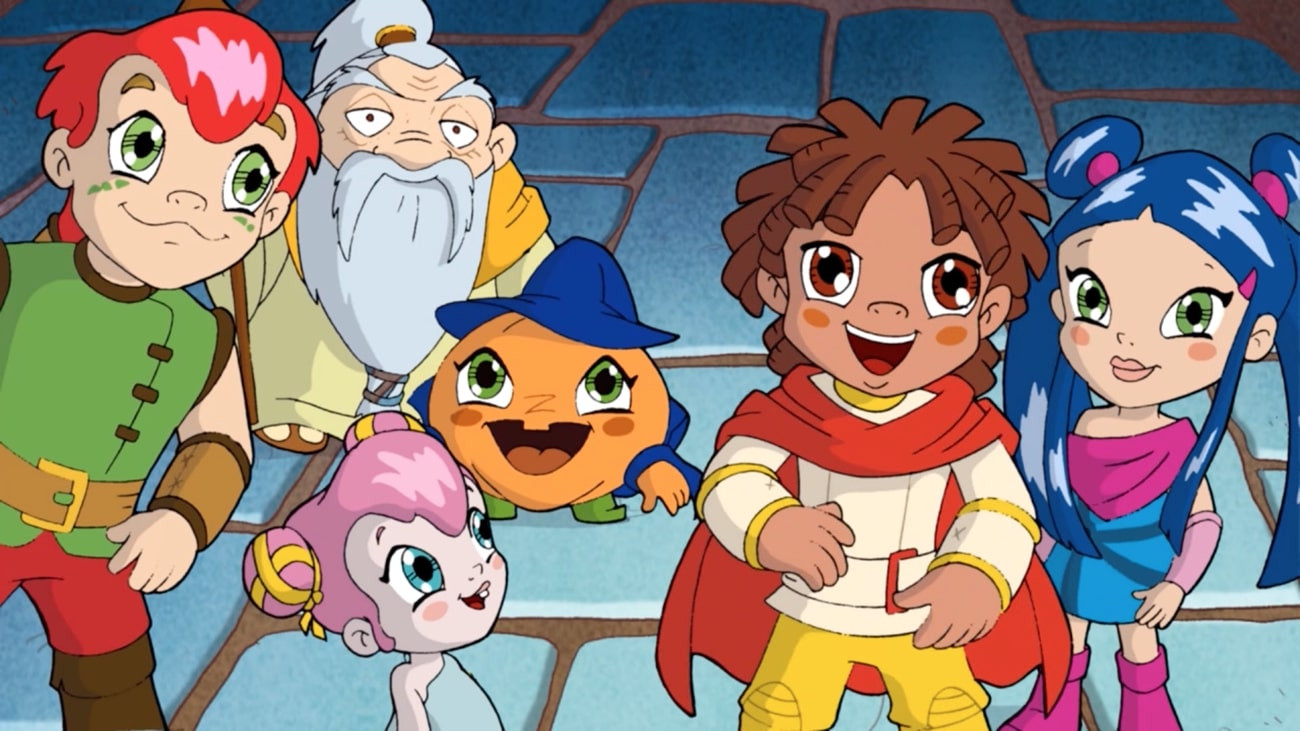 Gli Smile and Go e il braciere bifuoco Background