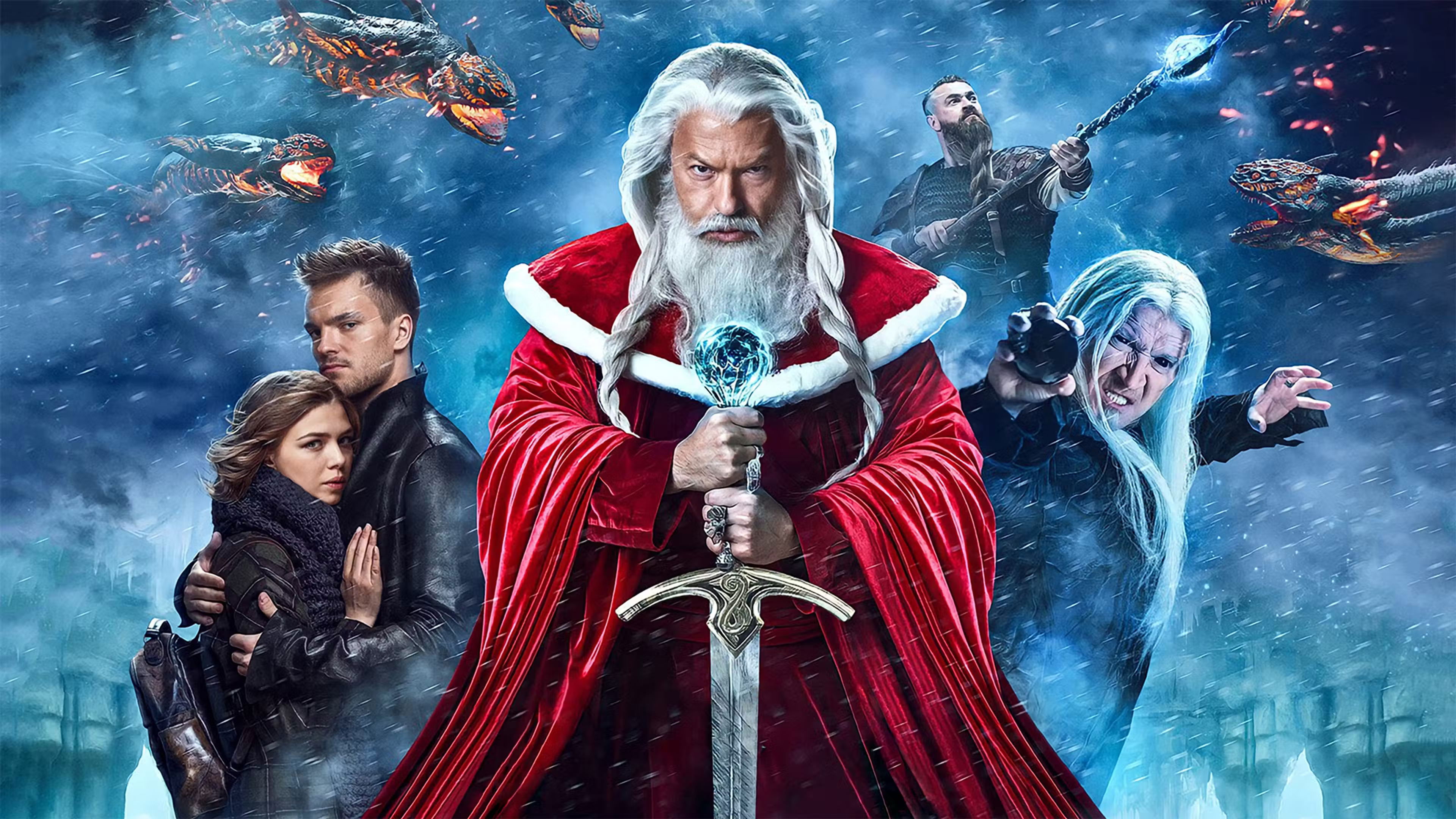 Santa Claus. Battle of Mages Background