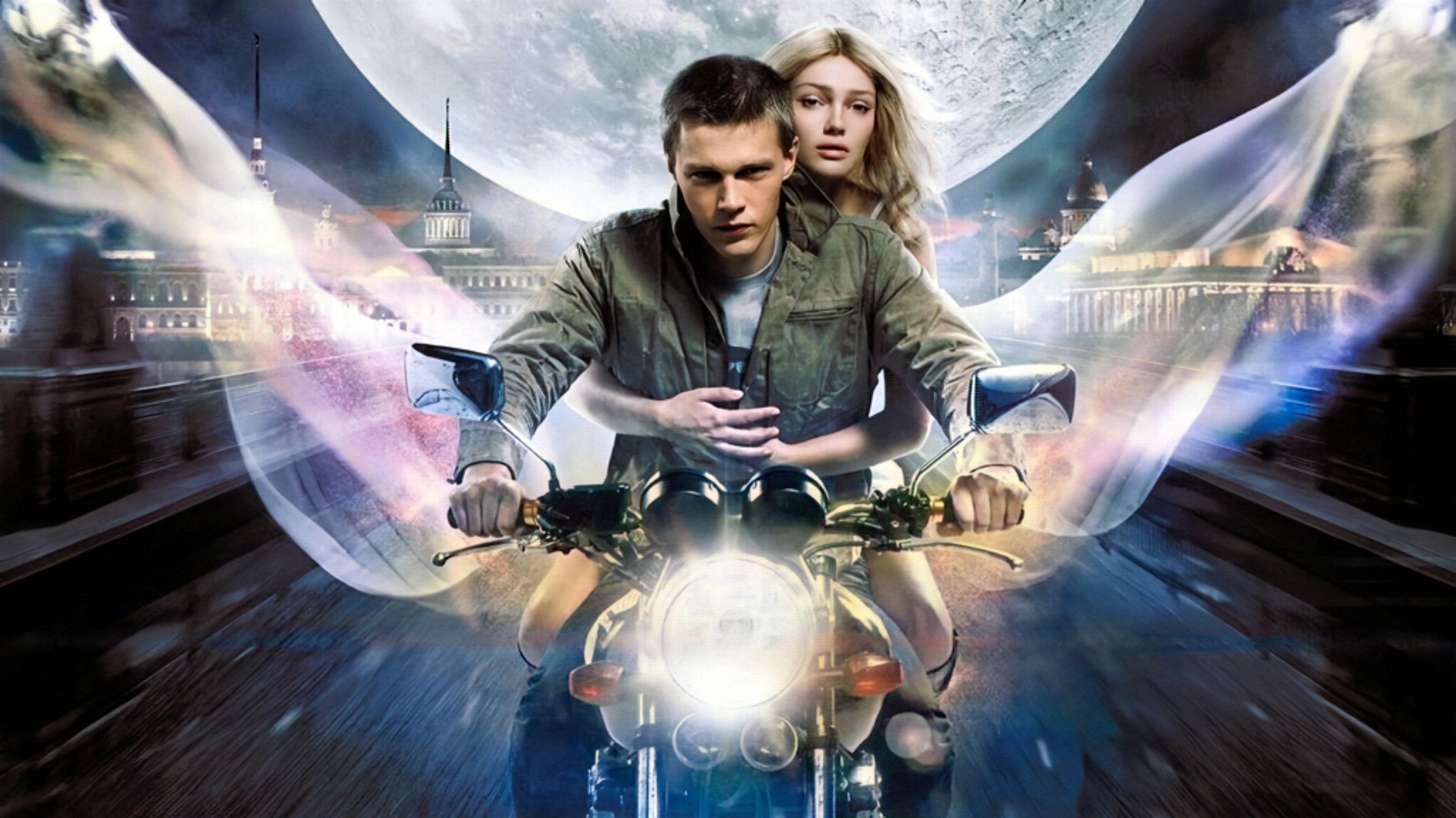 The Biggest Moon Background