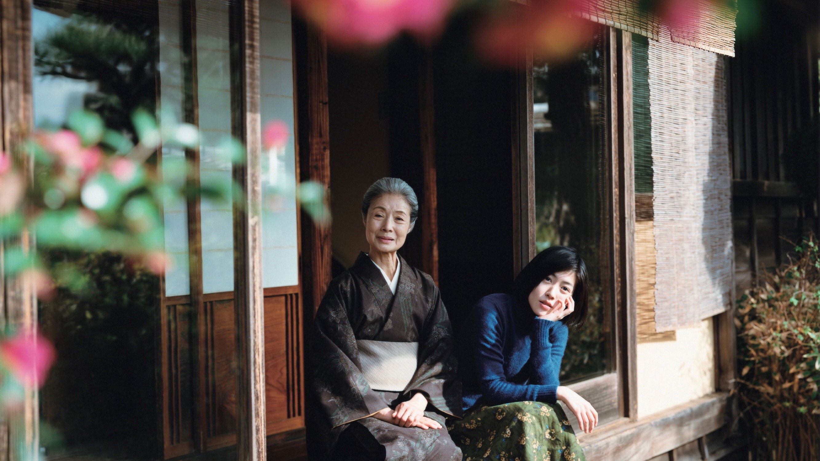 Garden of Camellias Background