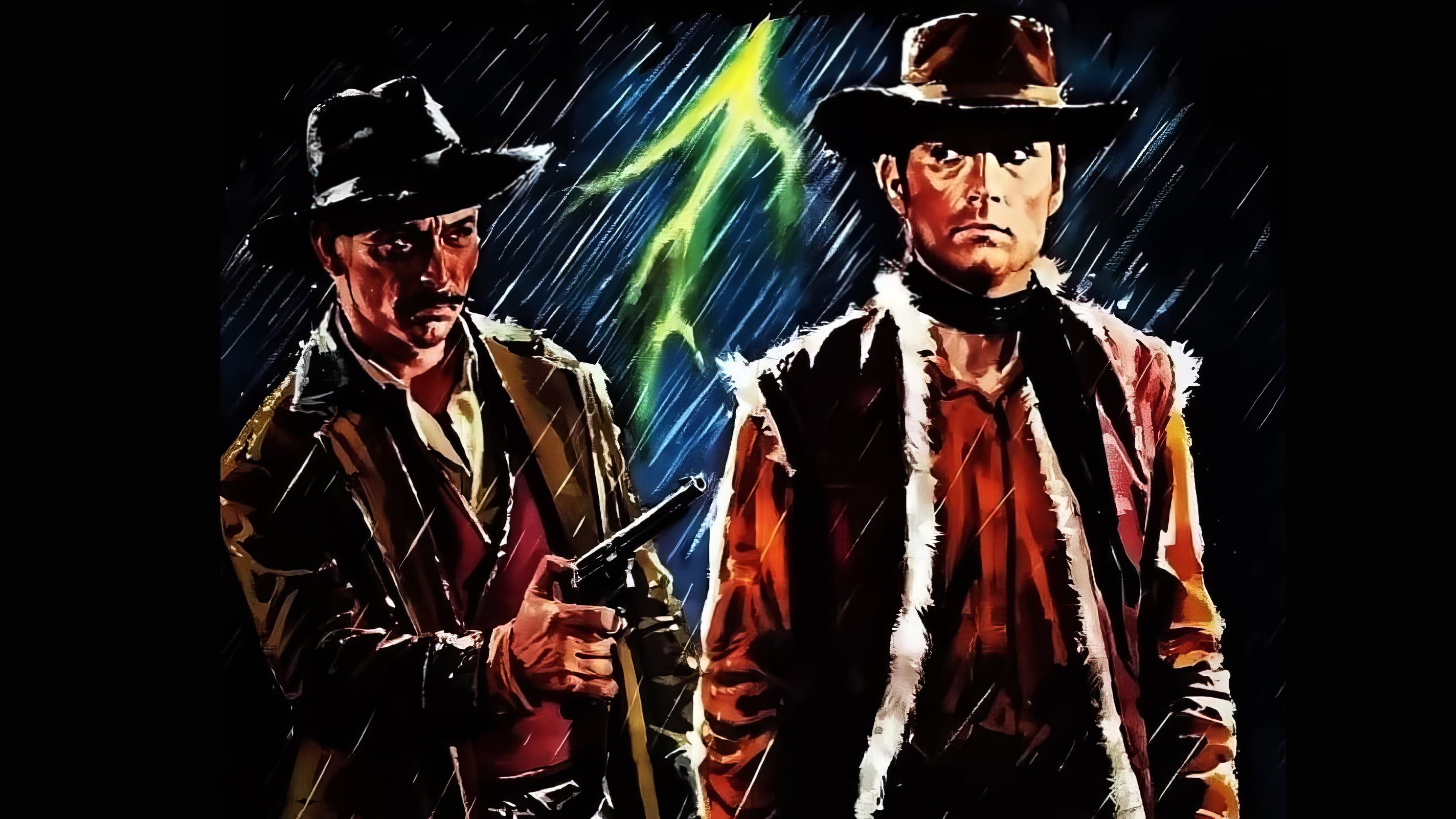 Death Rides a Horse Background