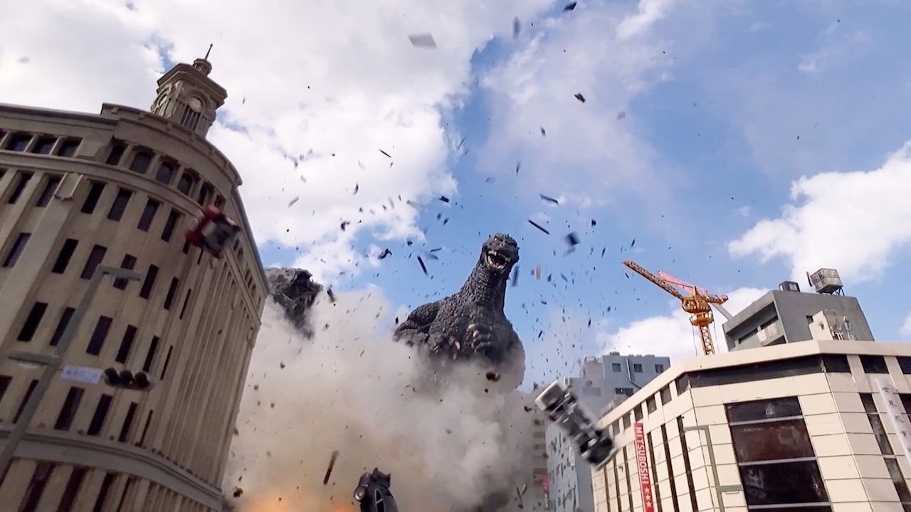 Godzilla Appears at Godzilla Fest Background