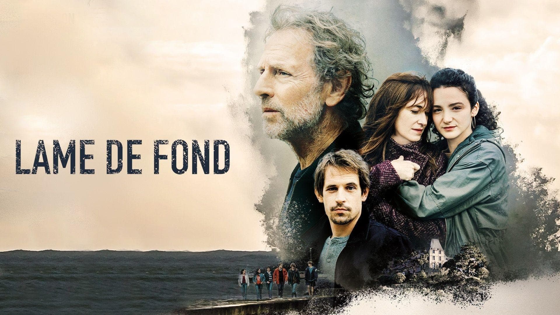 Lame de fond Background