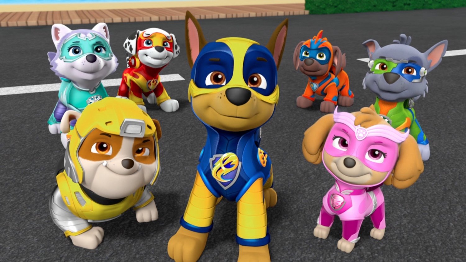 PAW Patrol: Mighty Pups Background