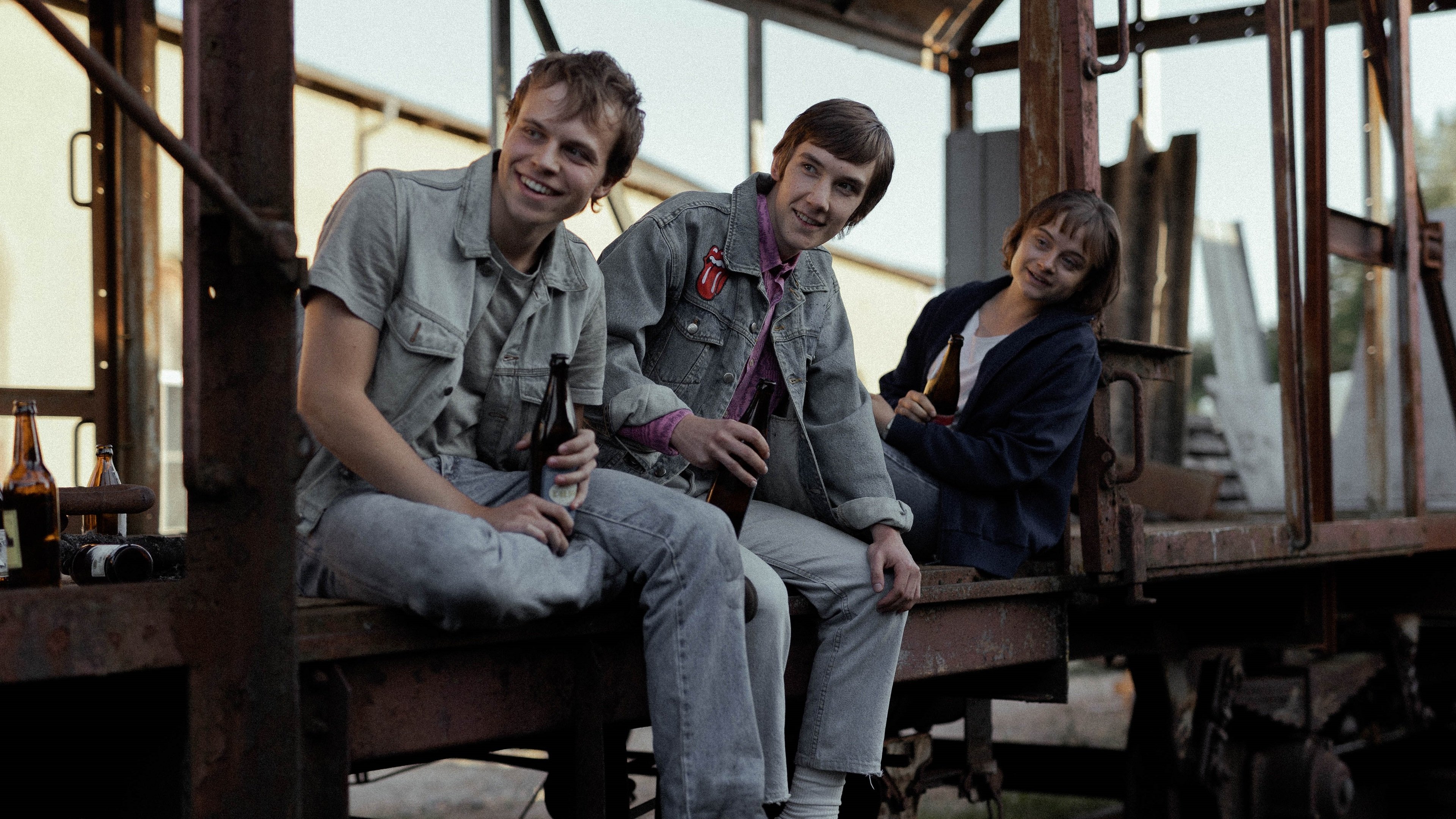 Beyond the Blue Border Background