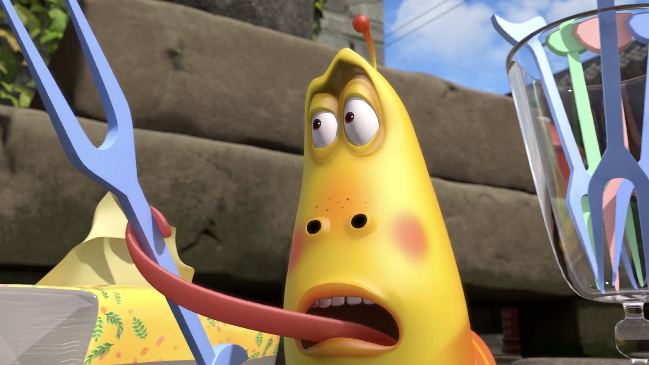 爆笑虫子在中国 Background