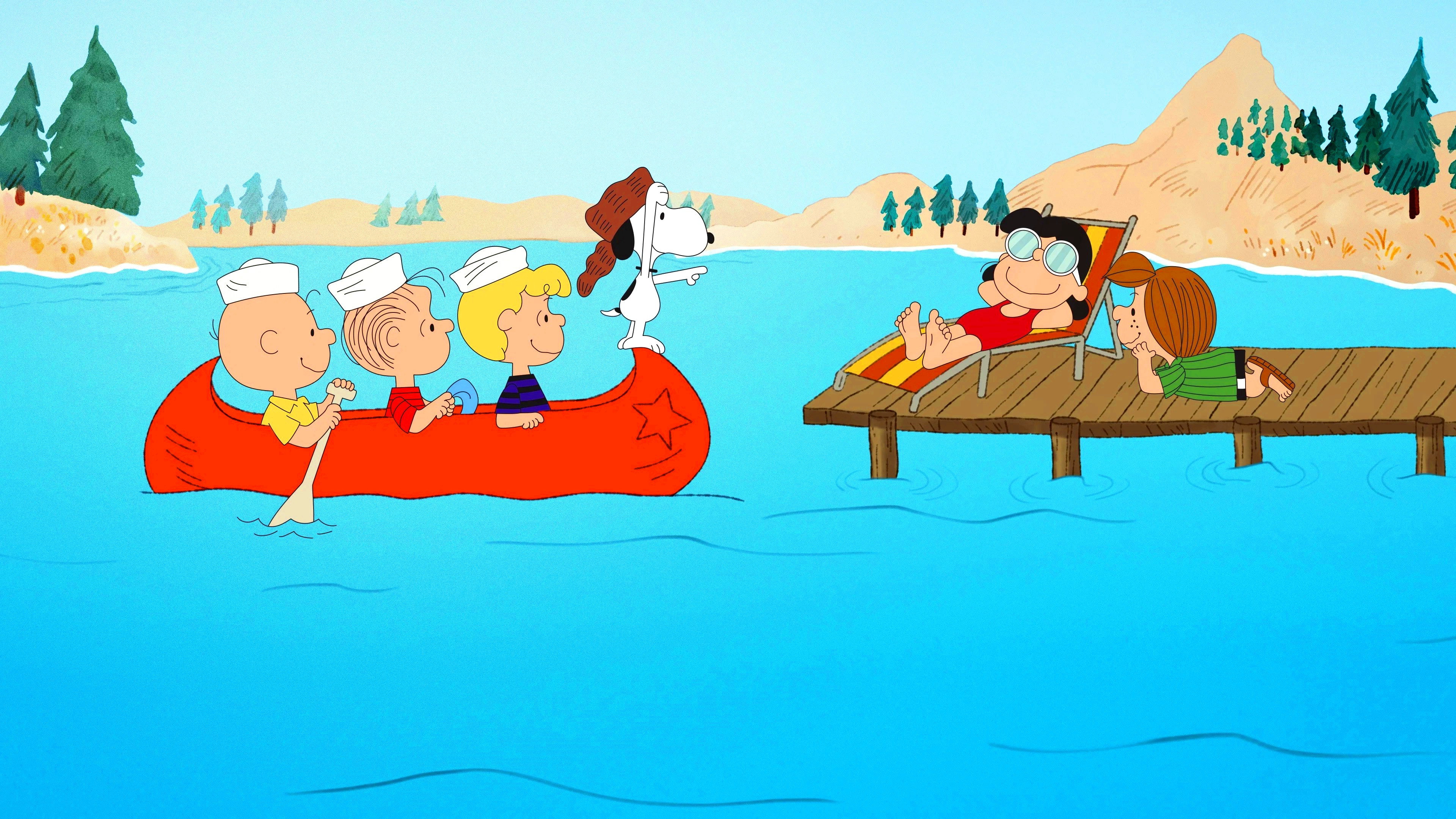It Was a Short Summer, Charlie Brown Background