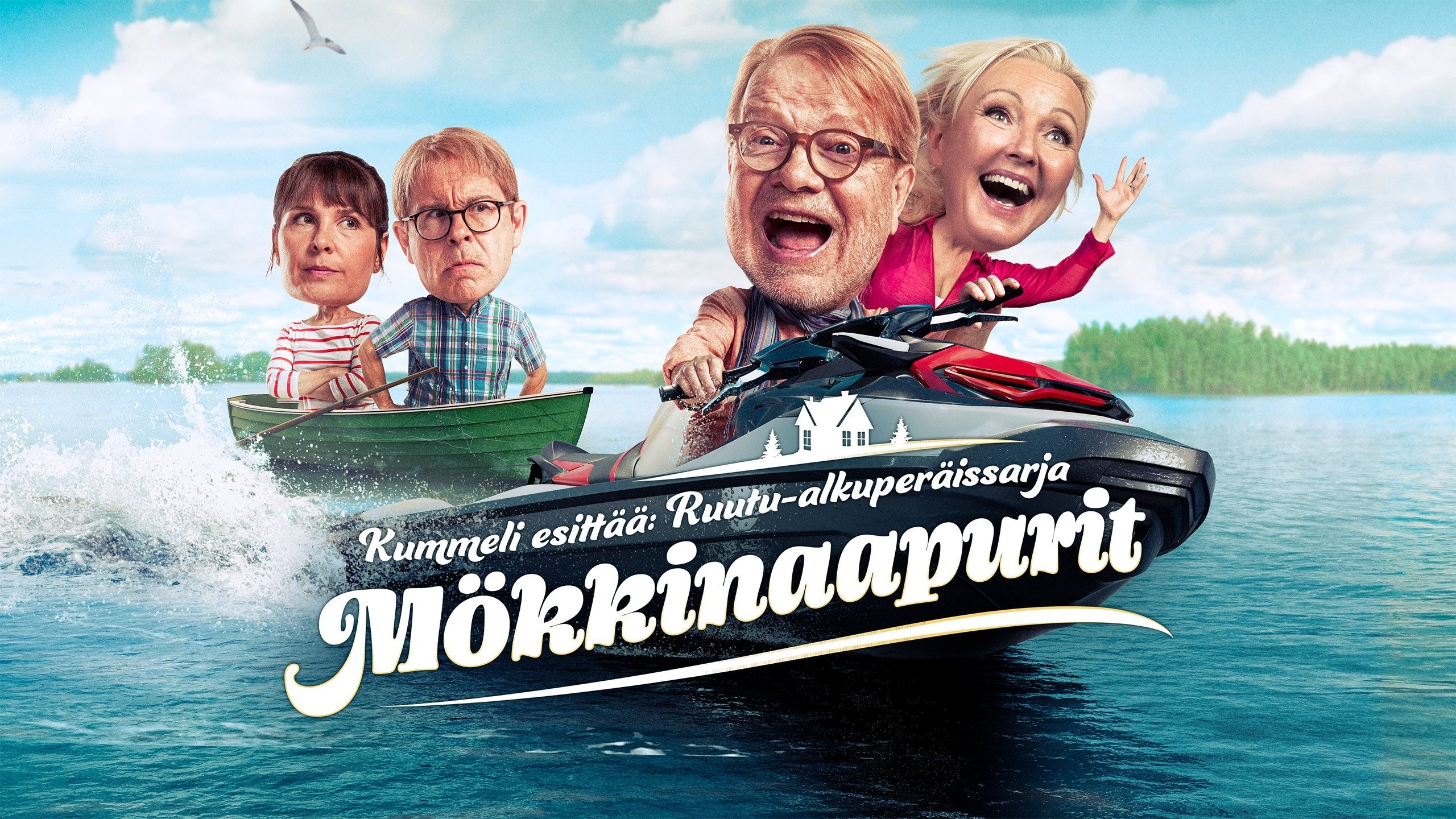 Kummeli esittää: Mökkinaapurit Background