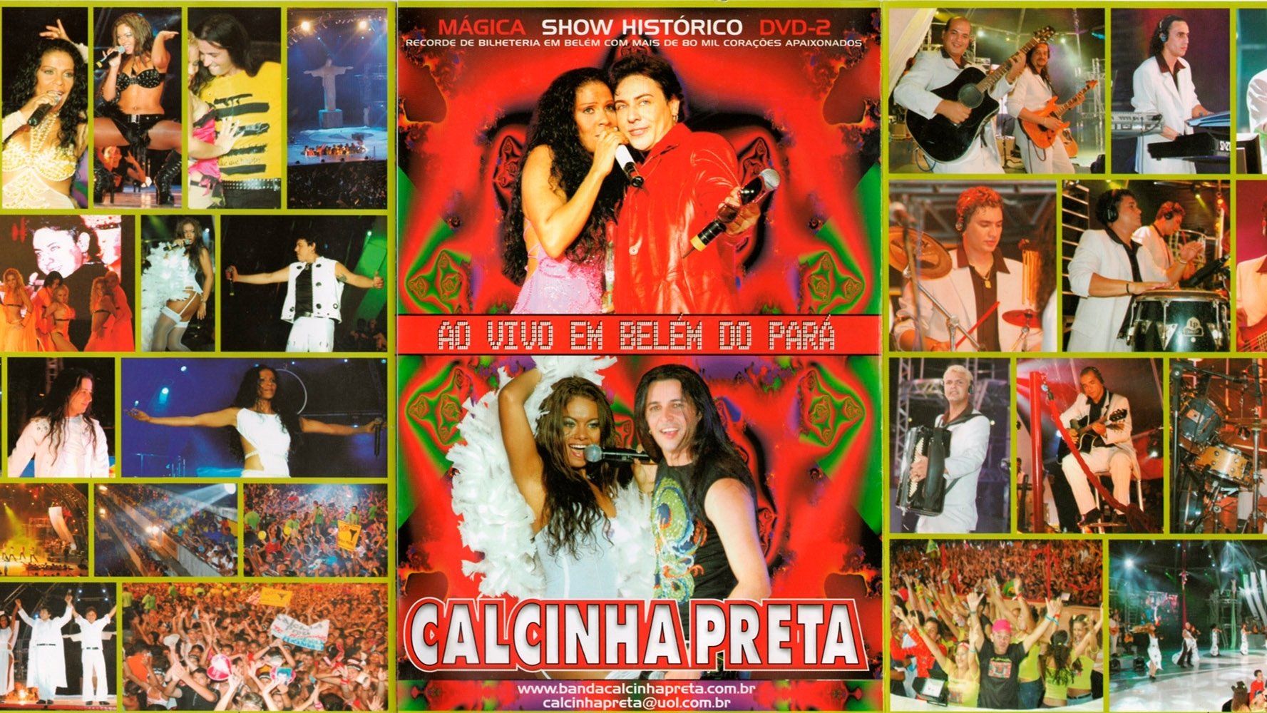 Calcinha Preta - Mágica - Show Histórico Ao Vivo em Belém do Pará Background