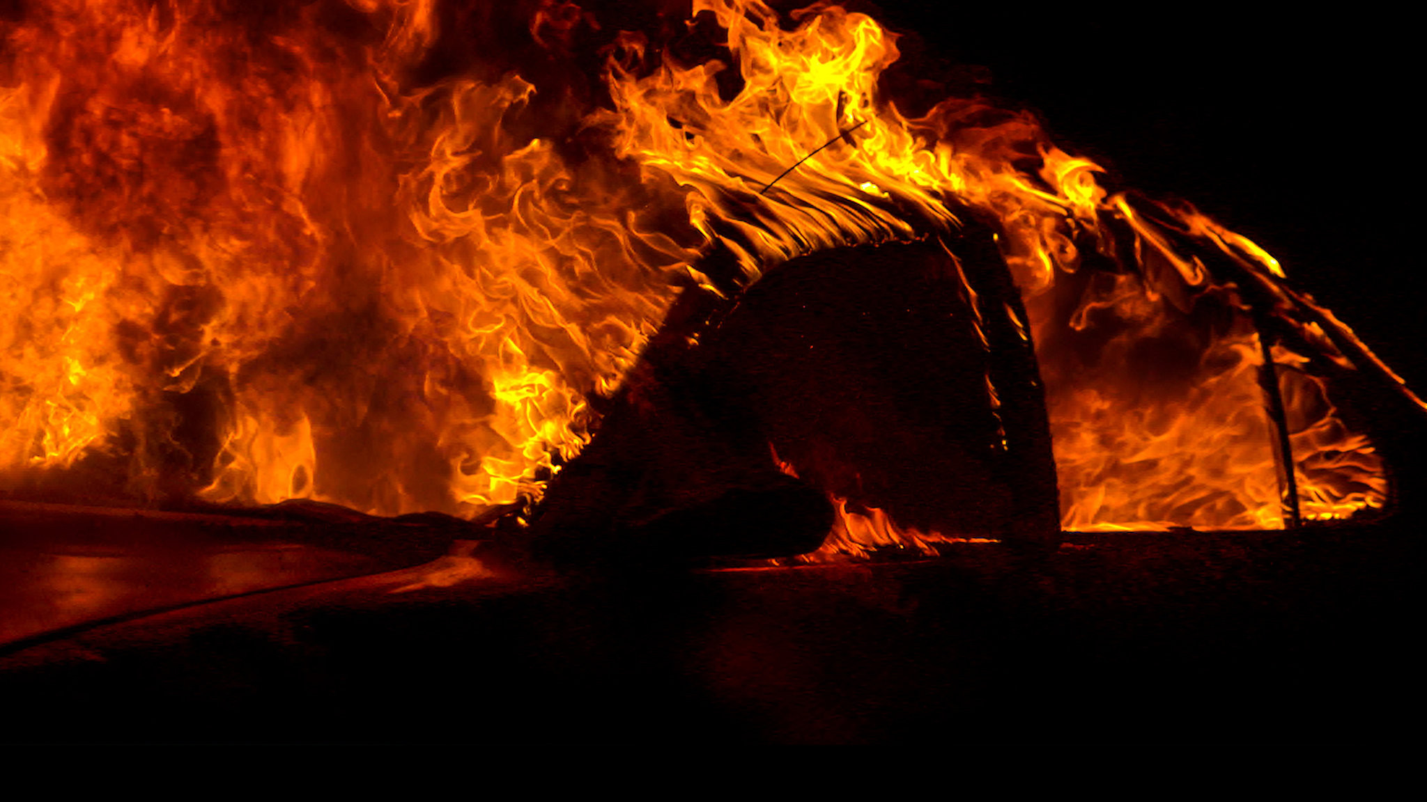 Fire in Paradise Background