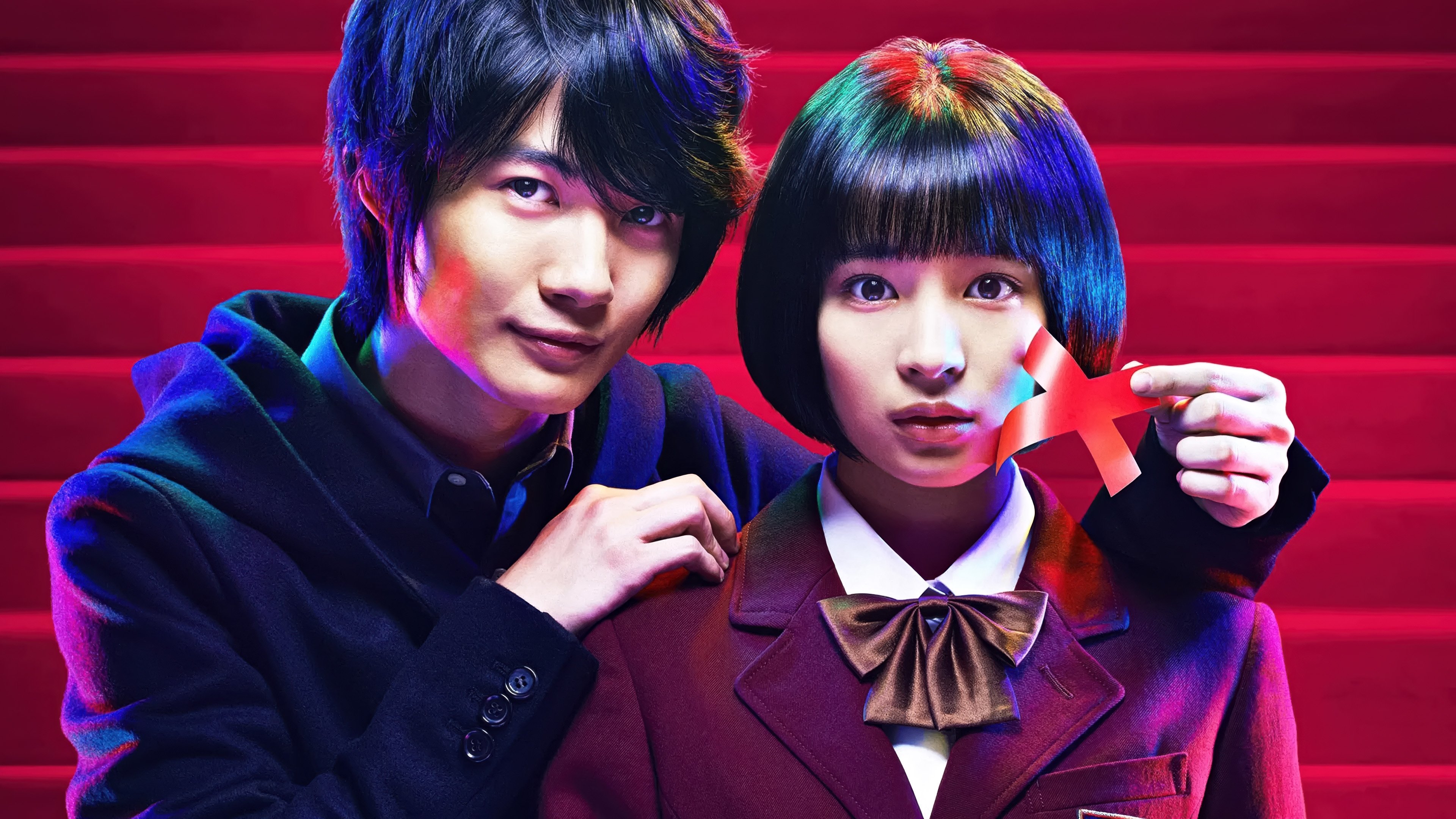 The Girl's Speech Background