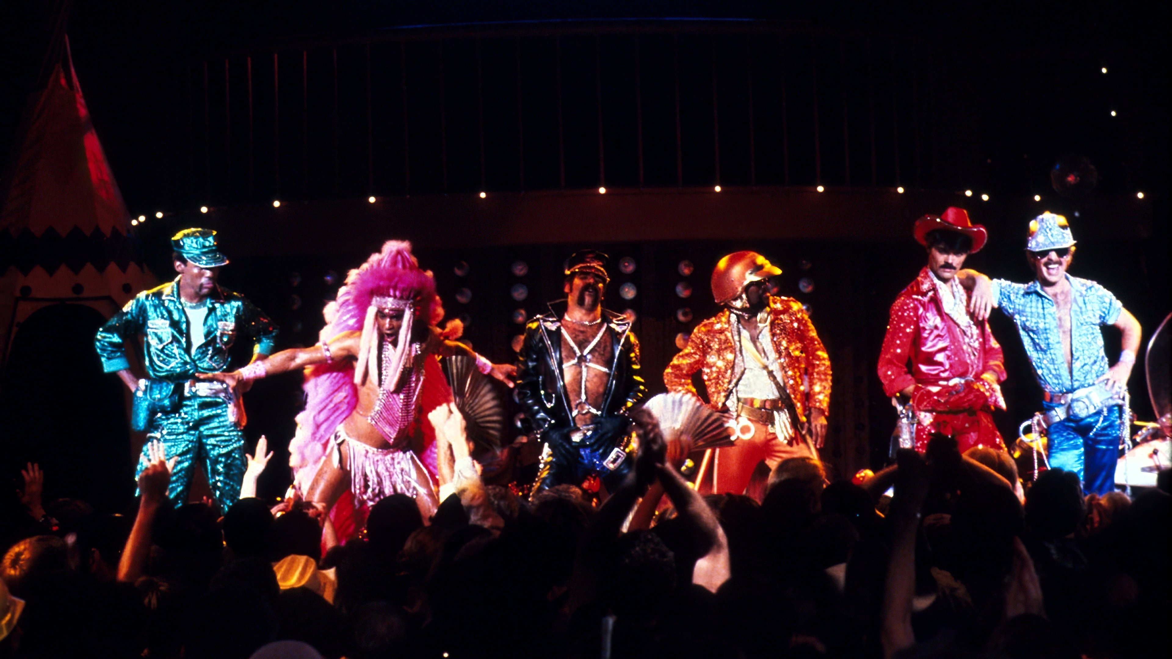 Can't Stop the Music Background