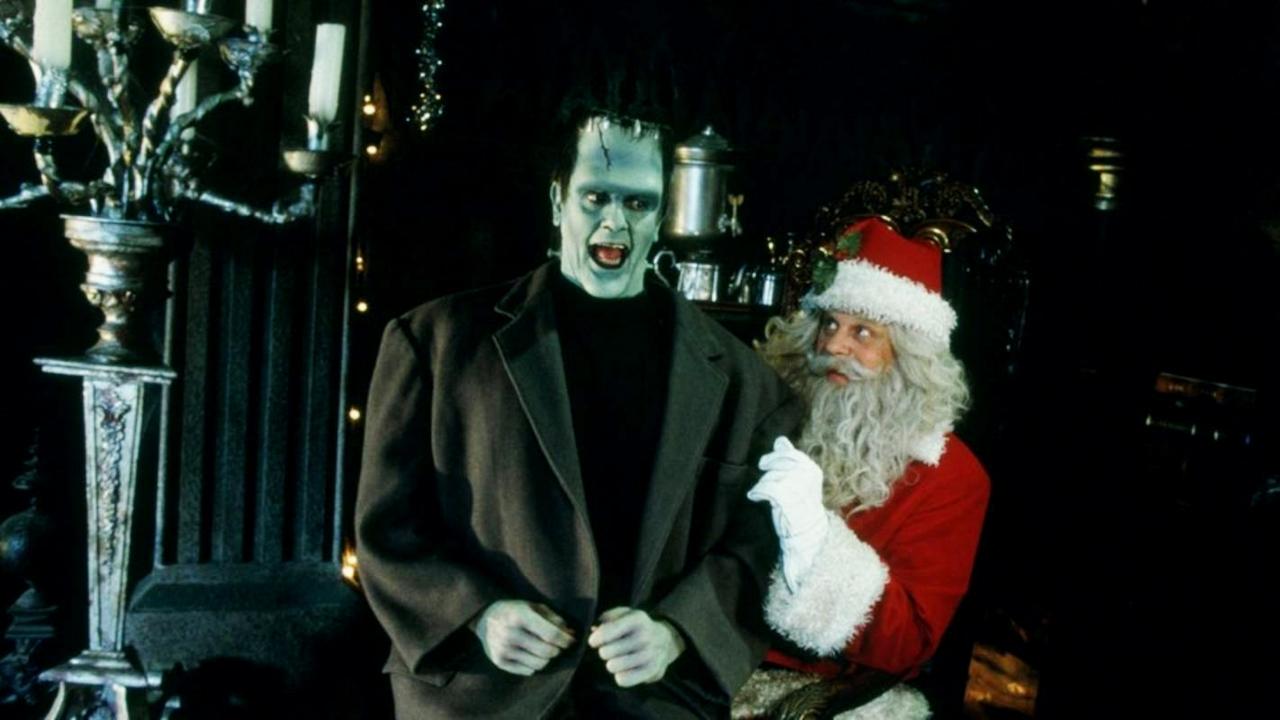 The Munsters' Scary Little Christmas Background