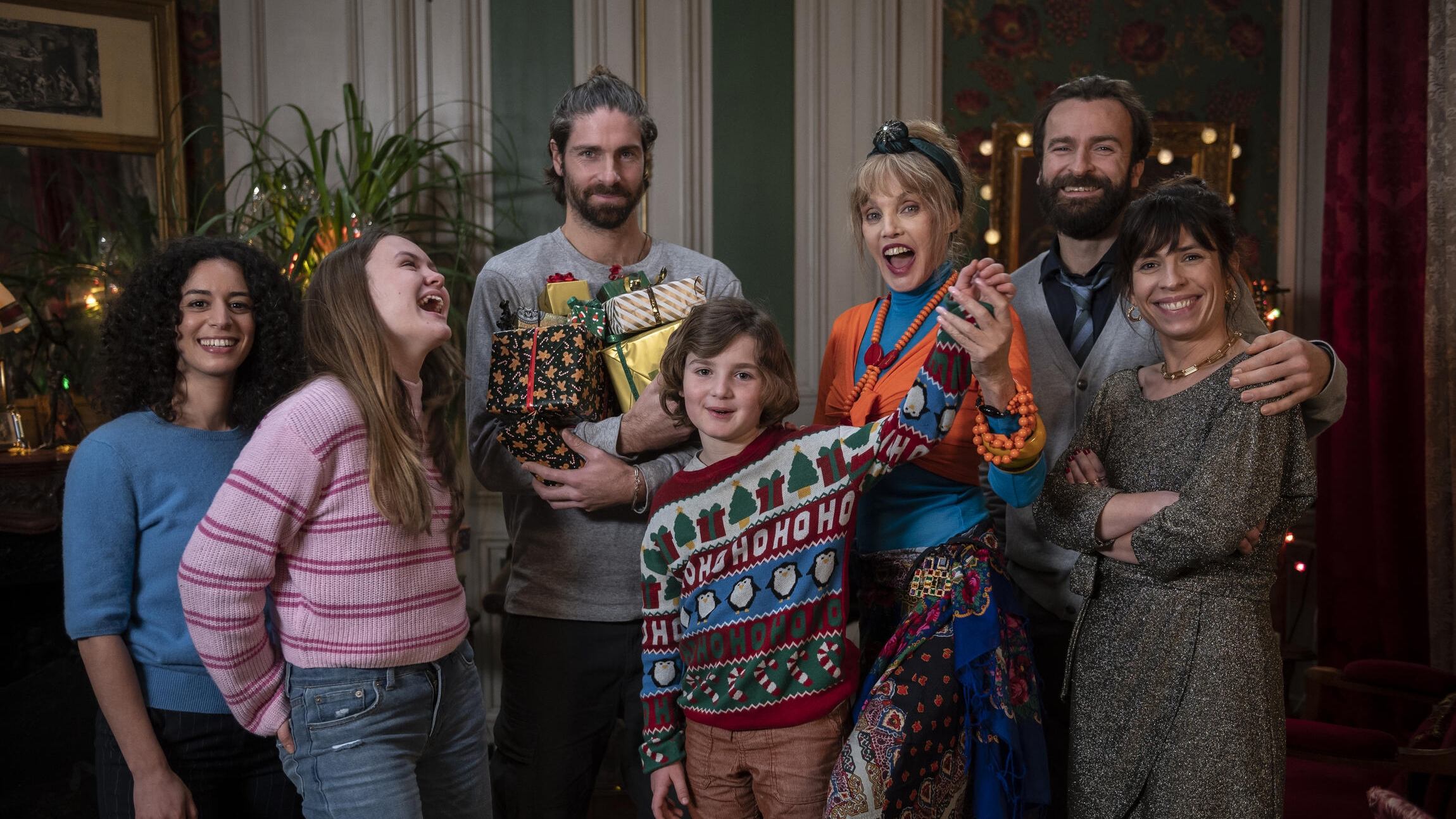 Le Livreur de Noël Background